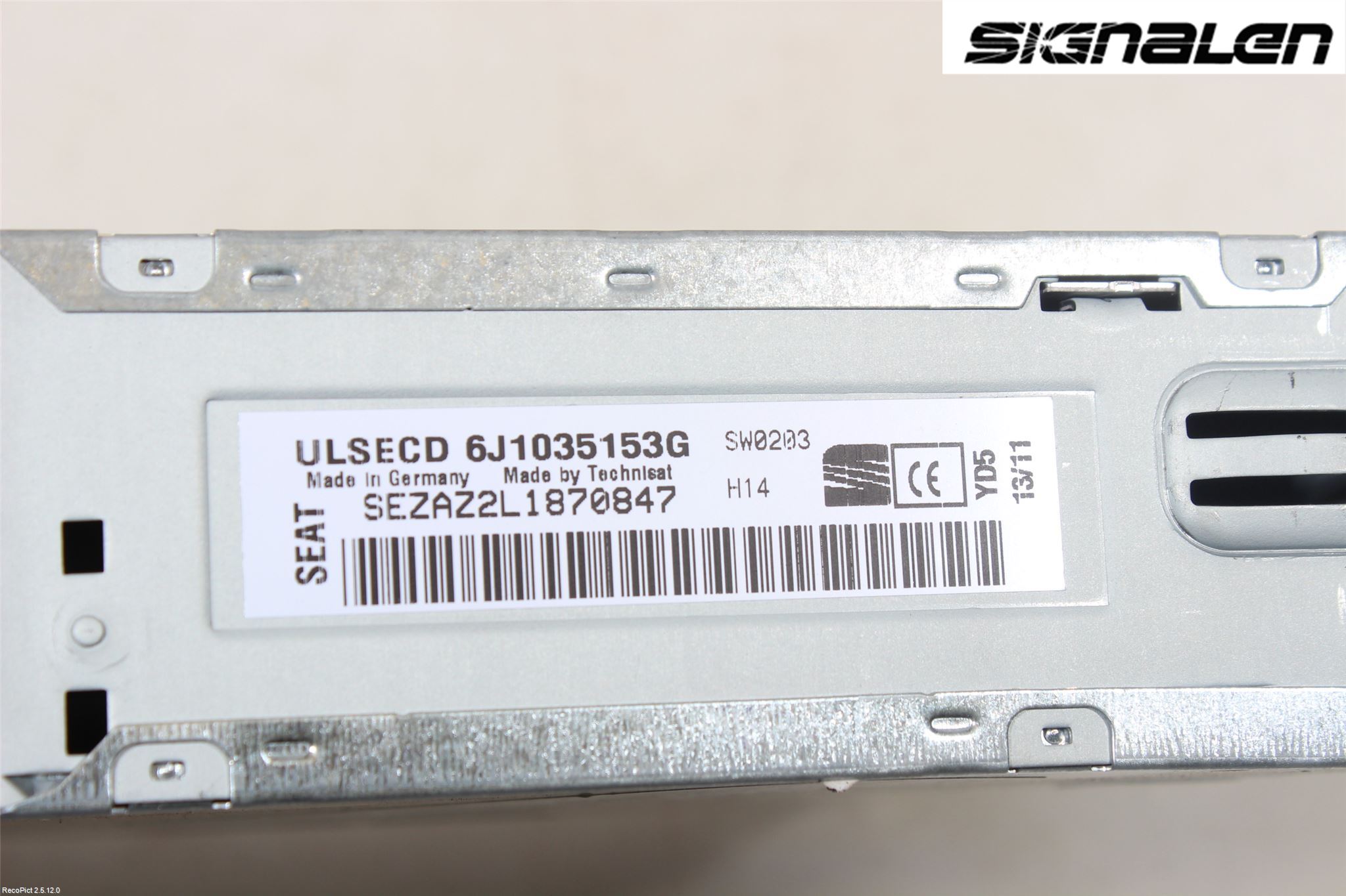 Seat IBIZA IV 08-16 Stereo Radio