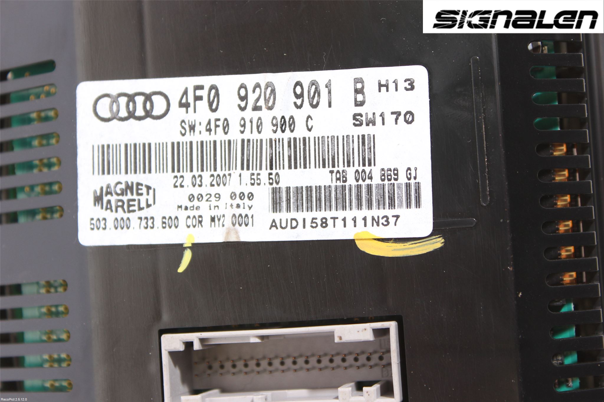 Audi A6/S6     05-11 Instr Kombinert
