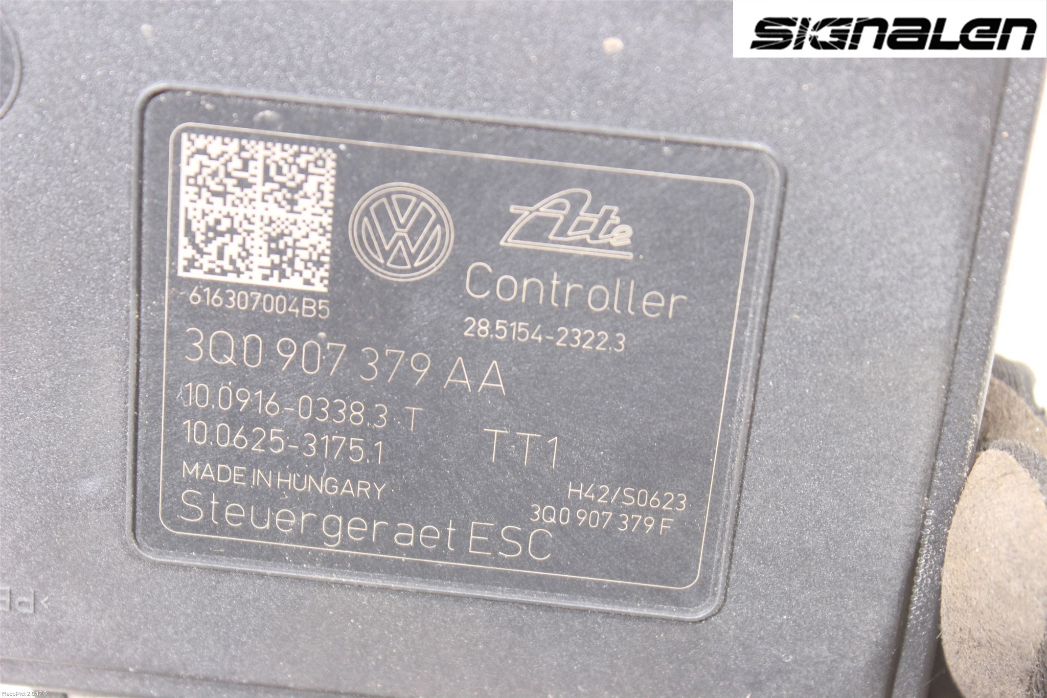 Volkswagen VW GOLF / E-GOLF VII 13-20 Abs Hydraulikkaggregat