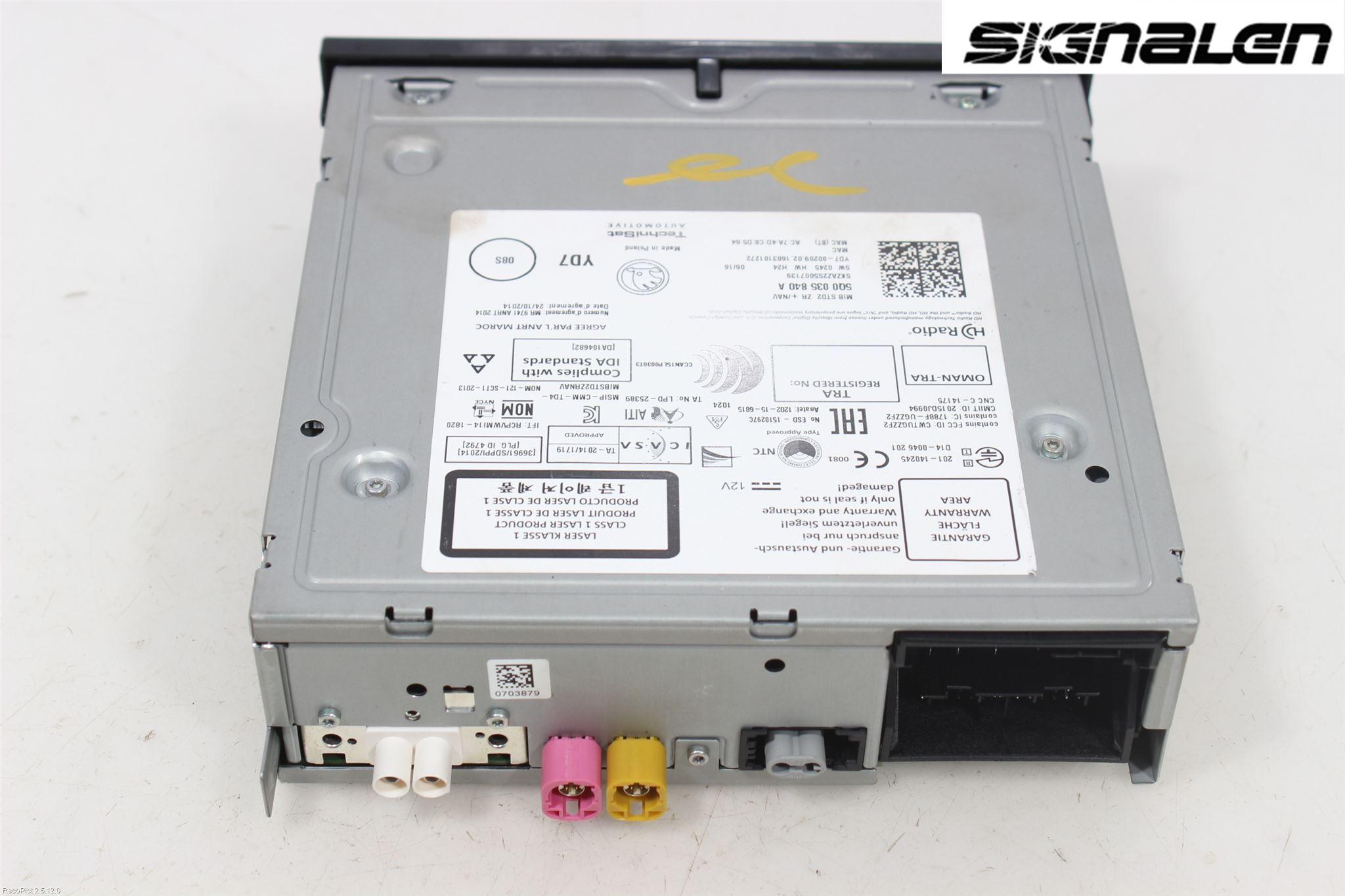Skoda SUPERB 16-24 Stereo Radio