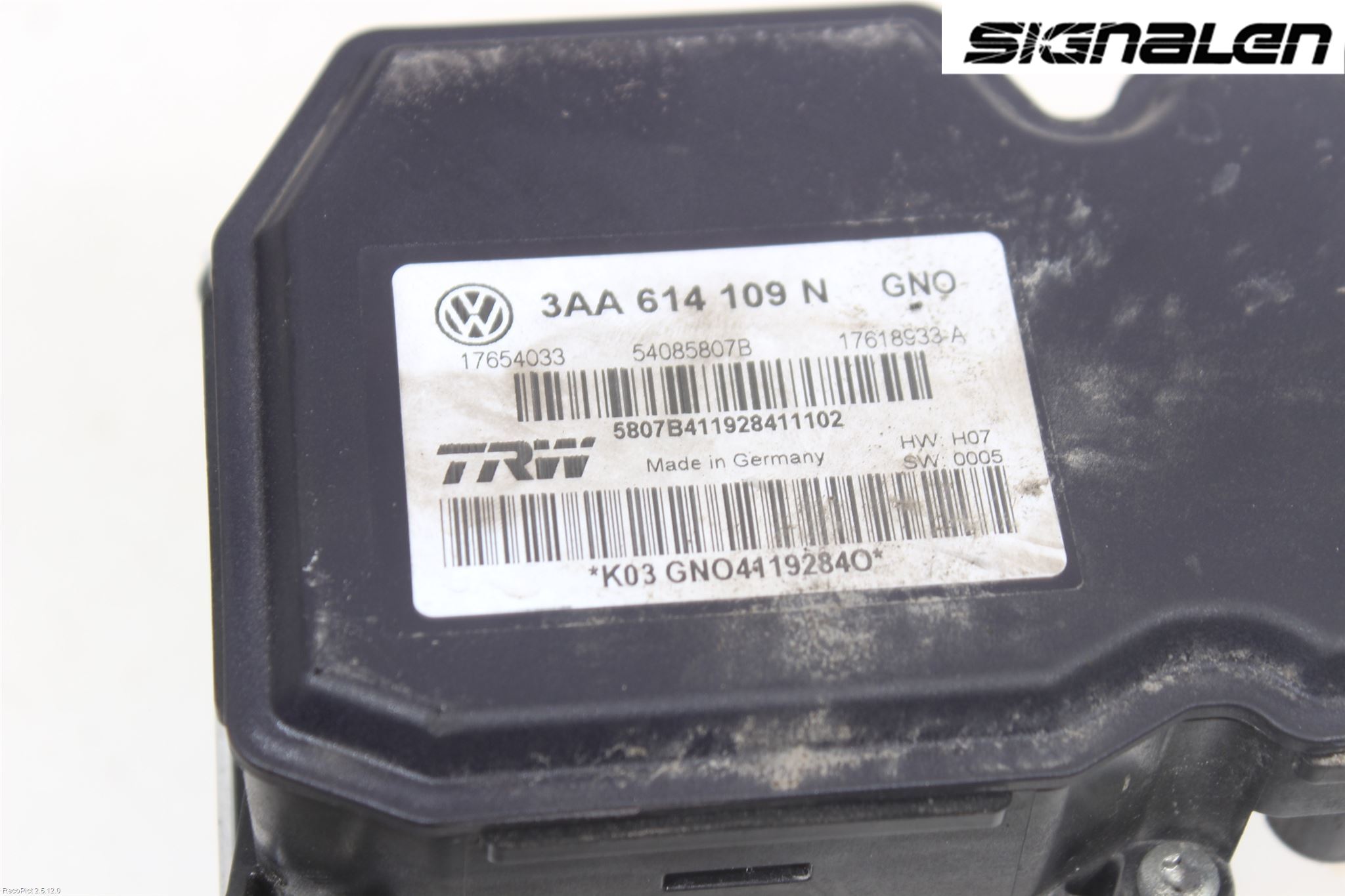 Volkswagen VW PASSAT 11-14 Abs Hydraulikkaggregat