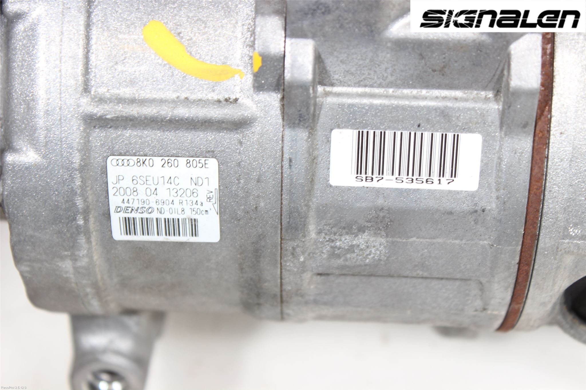 Audi A4/S4 08-11 Varme Ac Kompressor