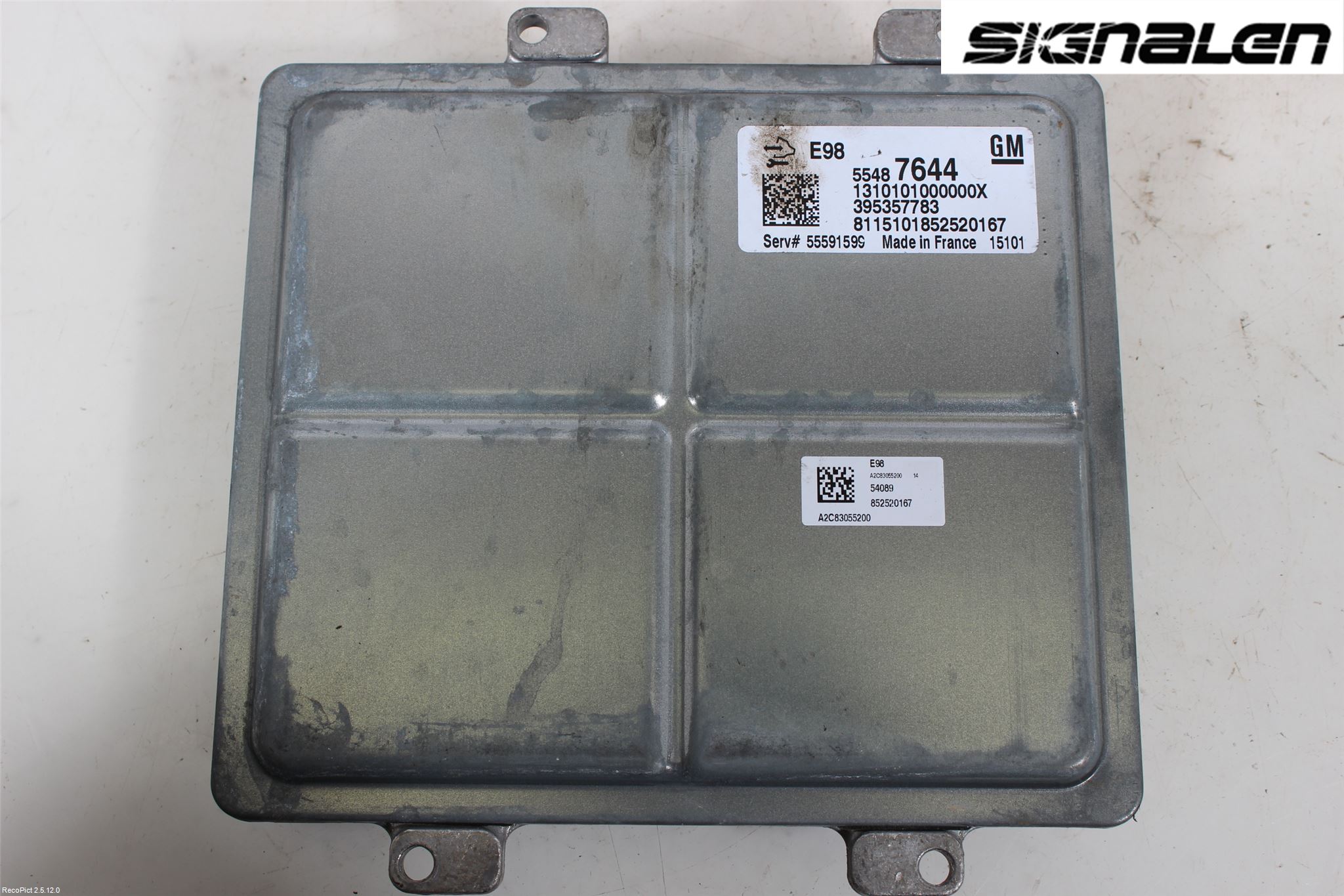Opel ZAFIRA C 12-19 Styreenhet Innsprøytning