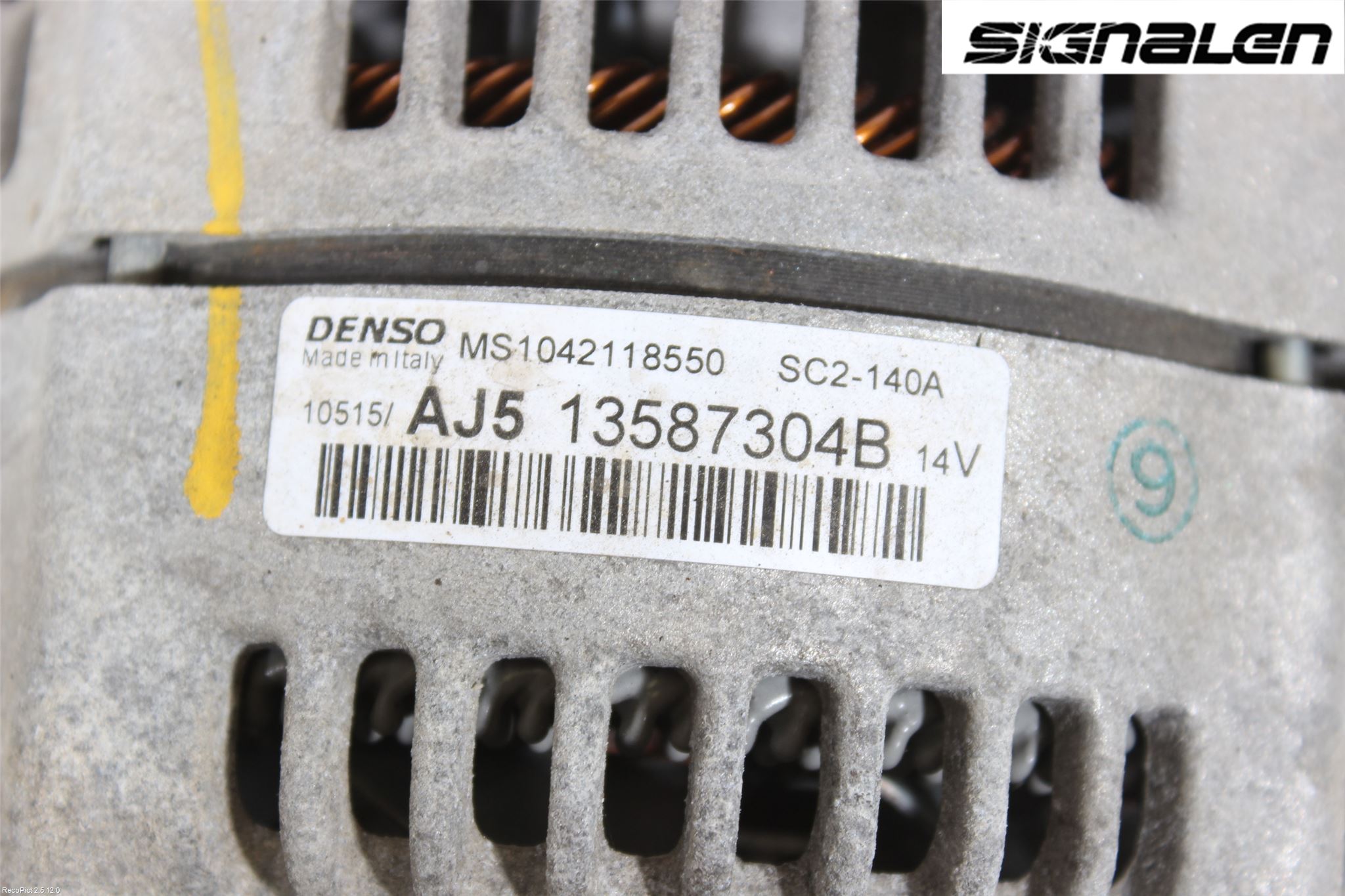 Opel ZAFIRA C 12-19 Dynamo