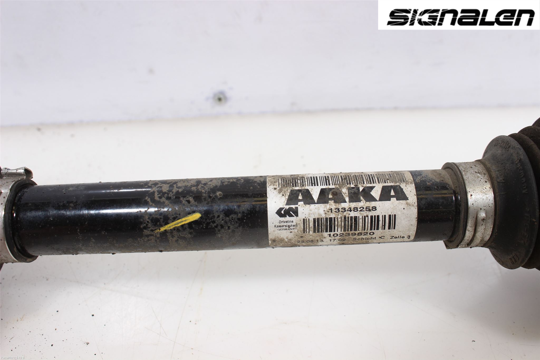 Opel INSIGNIA 09-16 Drivaksel Foran Kompl Venstre