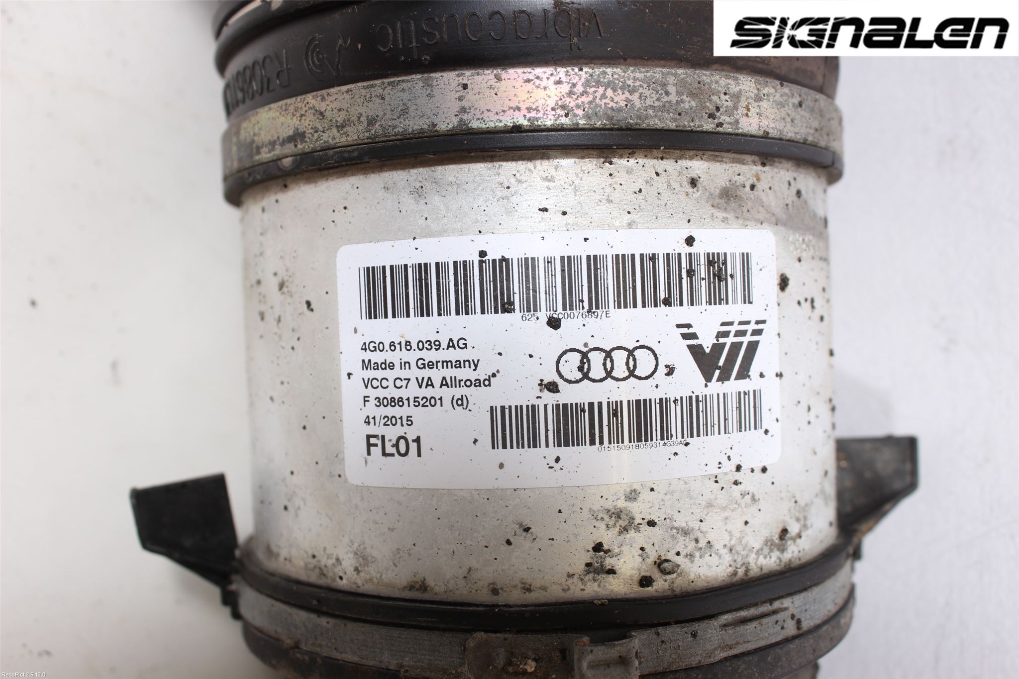 Audi A6 ALLROAD 12-18 Fjærbein Foran Venstre