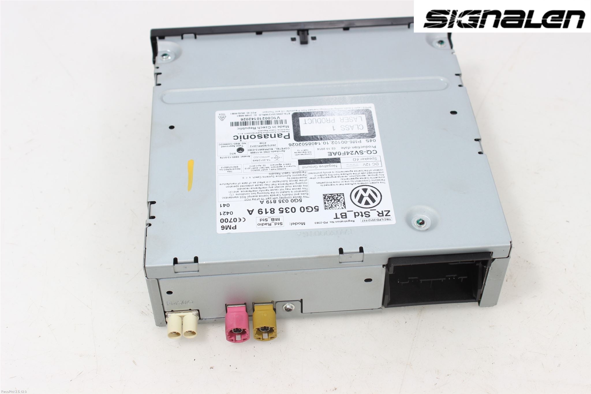 Volkswagen VW GOLF SPORTSVAN 15-20 Stereo Radio