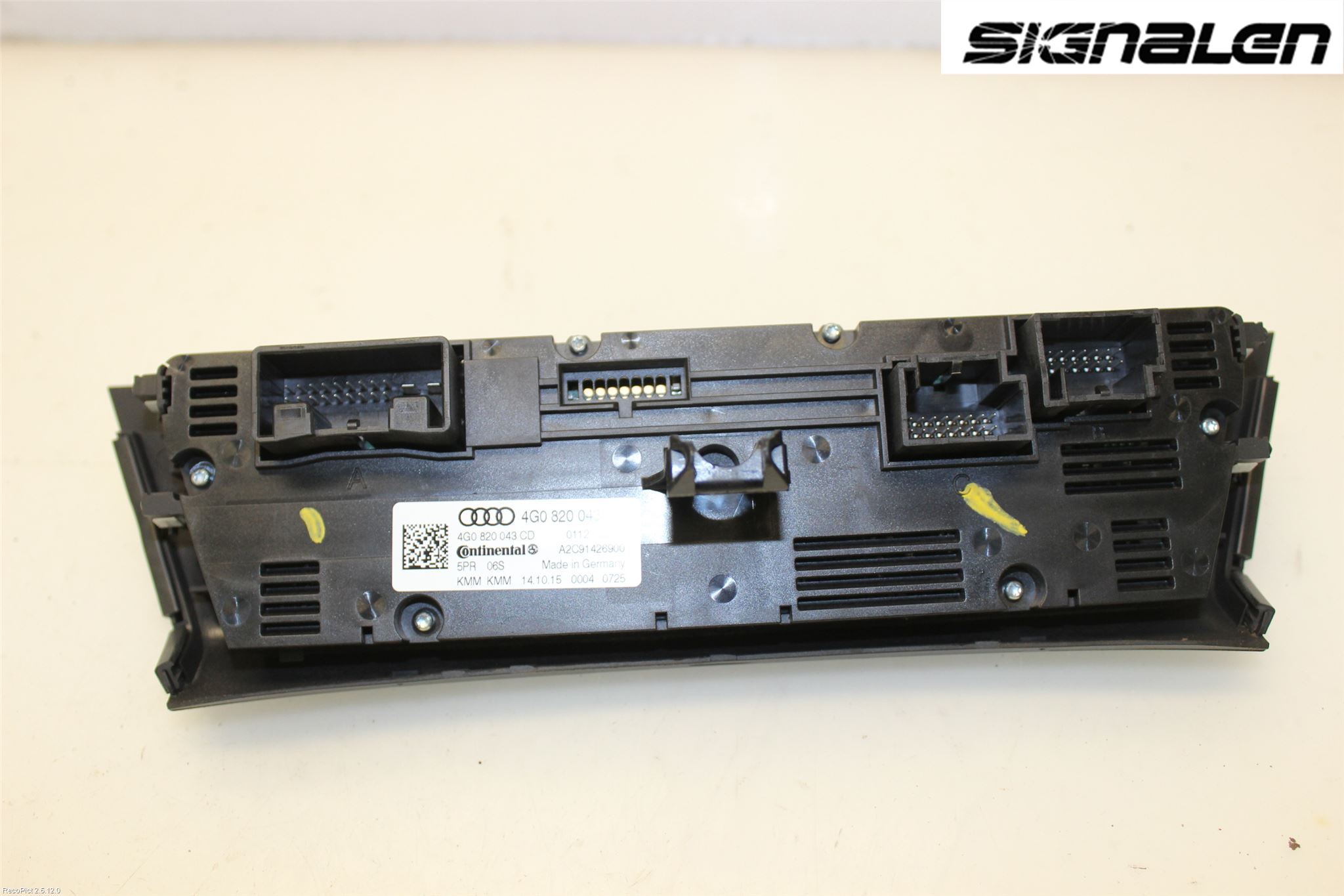 Audi A6 ALLROAD 12-18 Varme Ac Betjening-Display