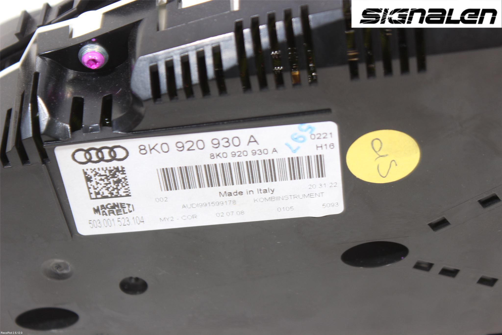 Audi A4/S4 08-11 Instr Kombinert