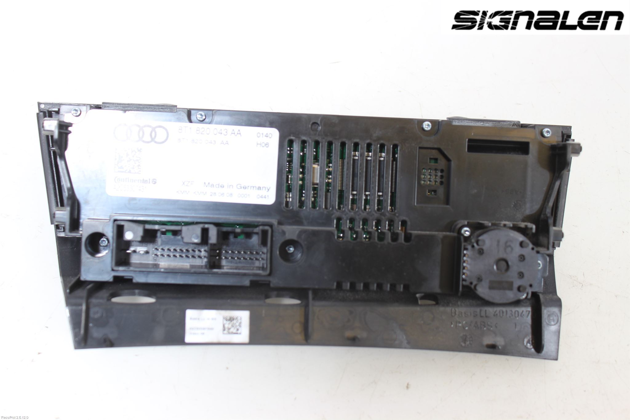 Audi A4/S4 08-11 Varme Ac Betjening-Display