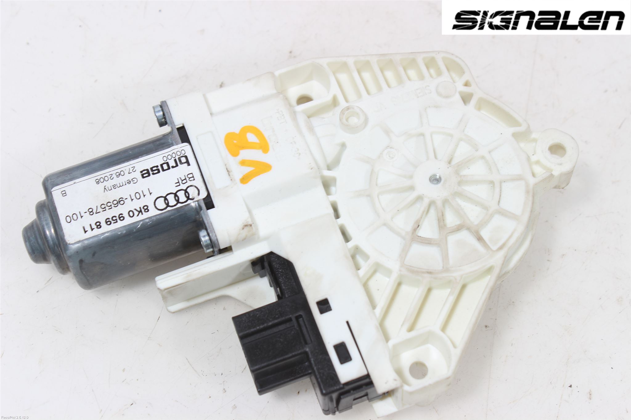 Audi A4/S4 08-11 Vindusheismotor