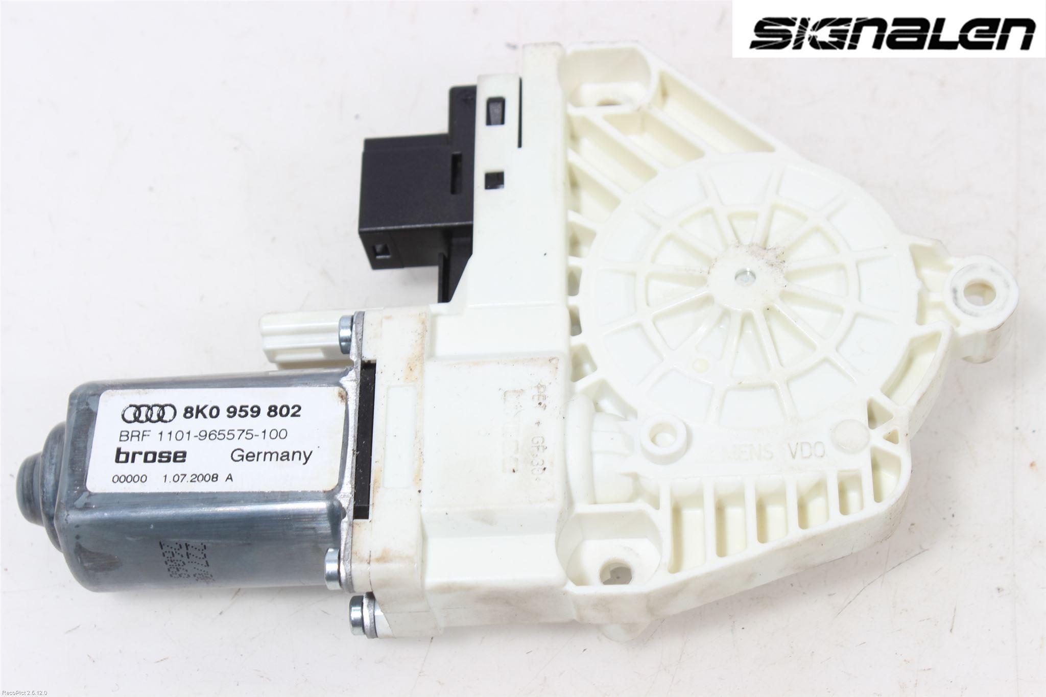 Audi A4/S4 08-11 Vindusheismotor