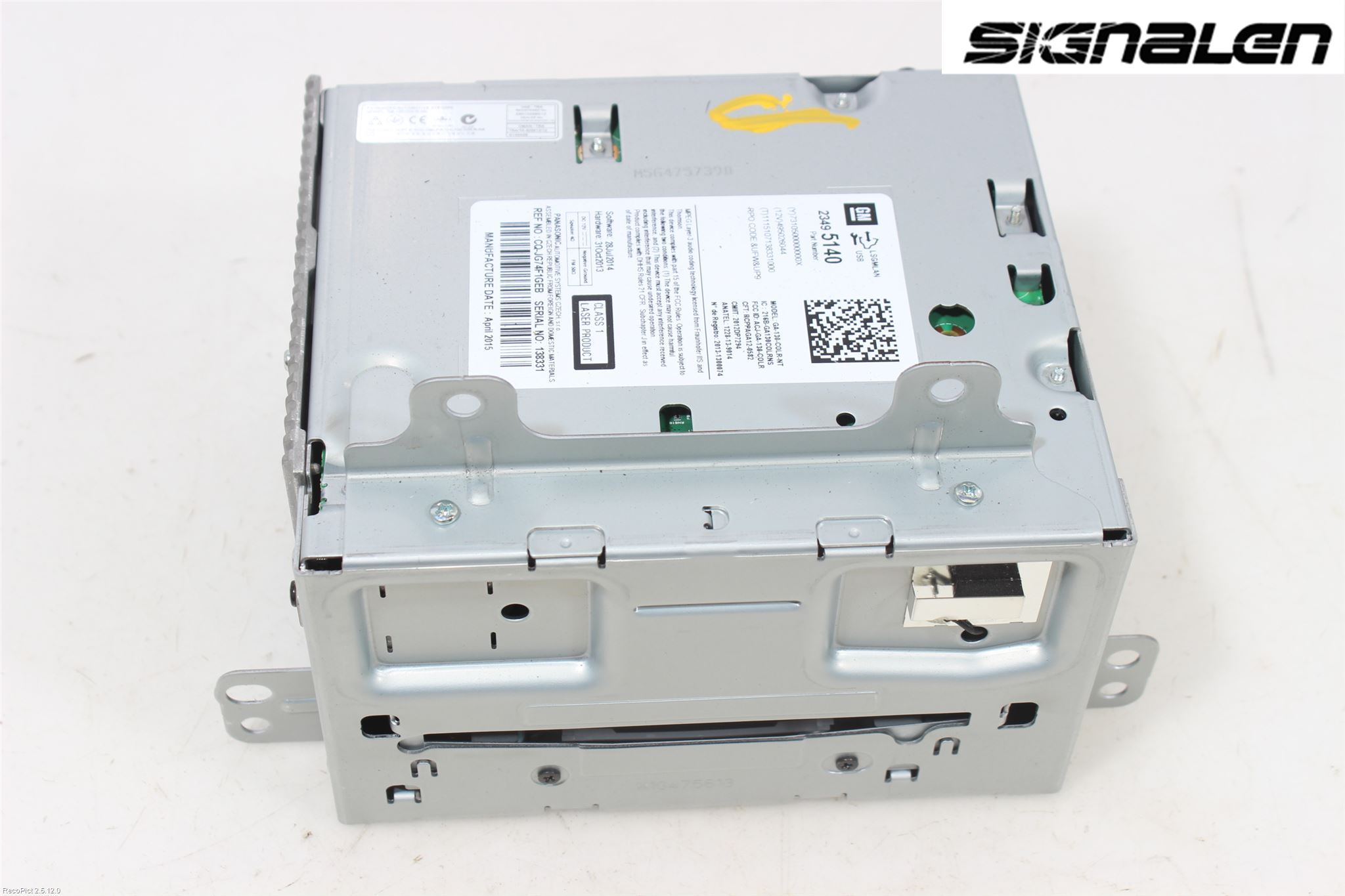Opel ZAFIRA C 12-19 Stereo Radio