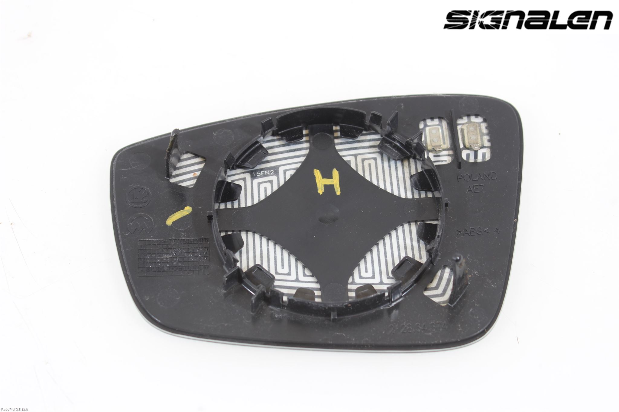 Skoda FABIA 07-14 Speil Glass H