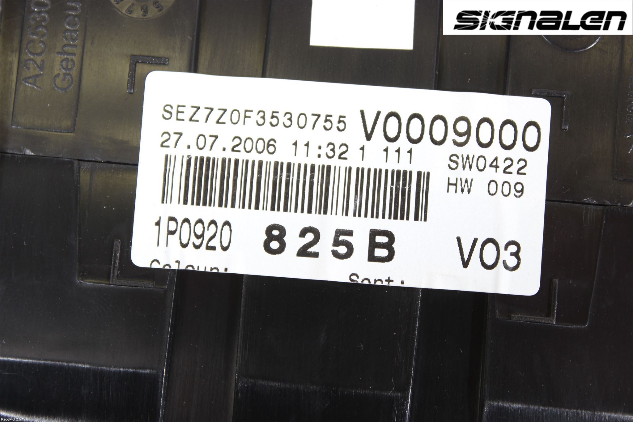 Seat LEON 06-12 Instr Kombinert