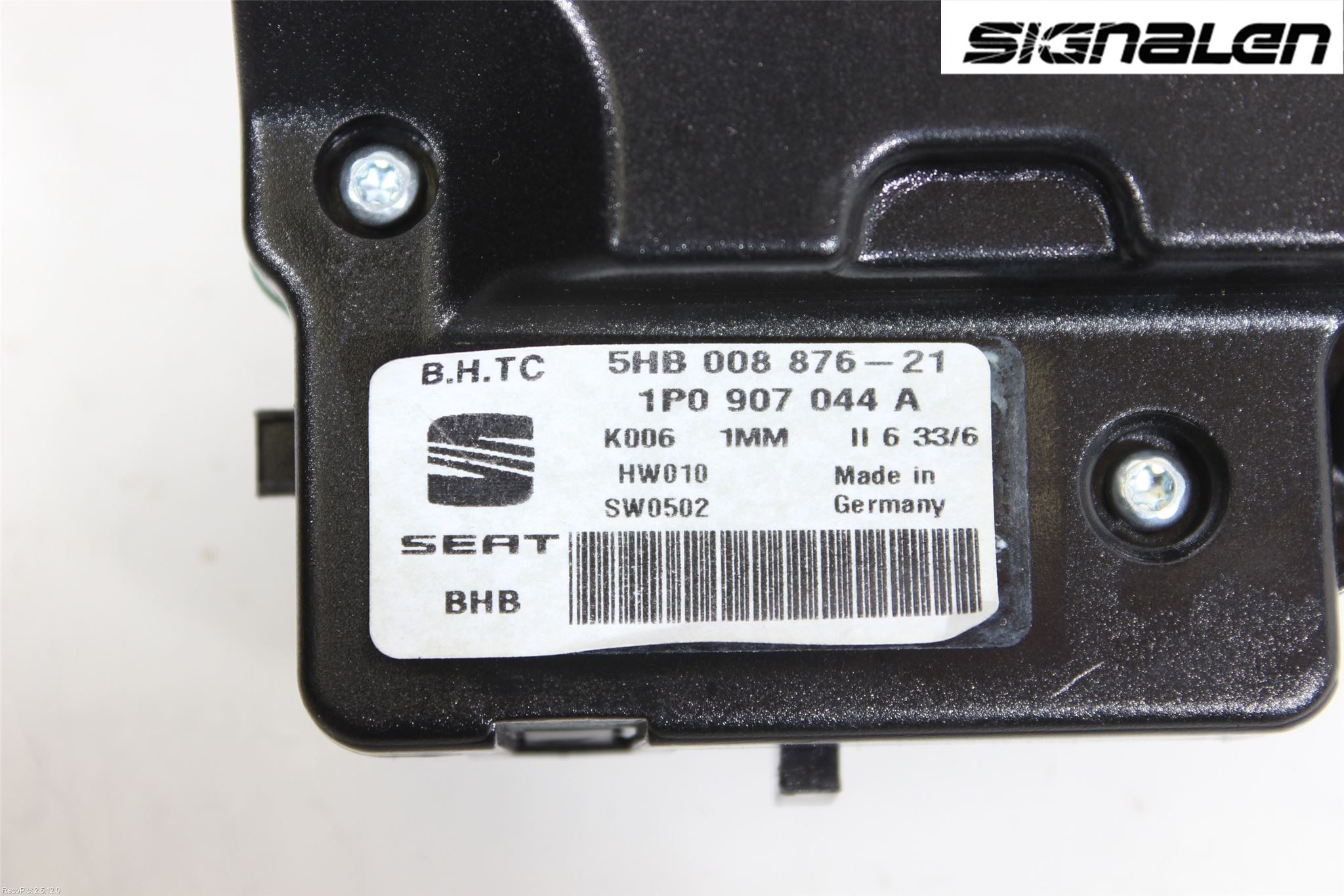 Seat LEON 06-12 Varme Ac Betjening-Display