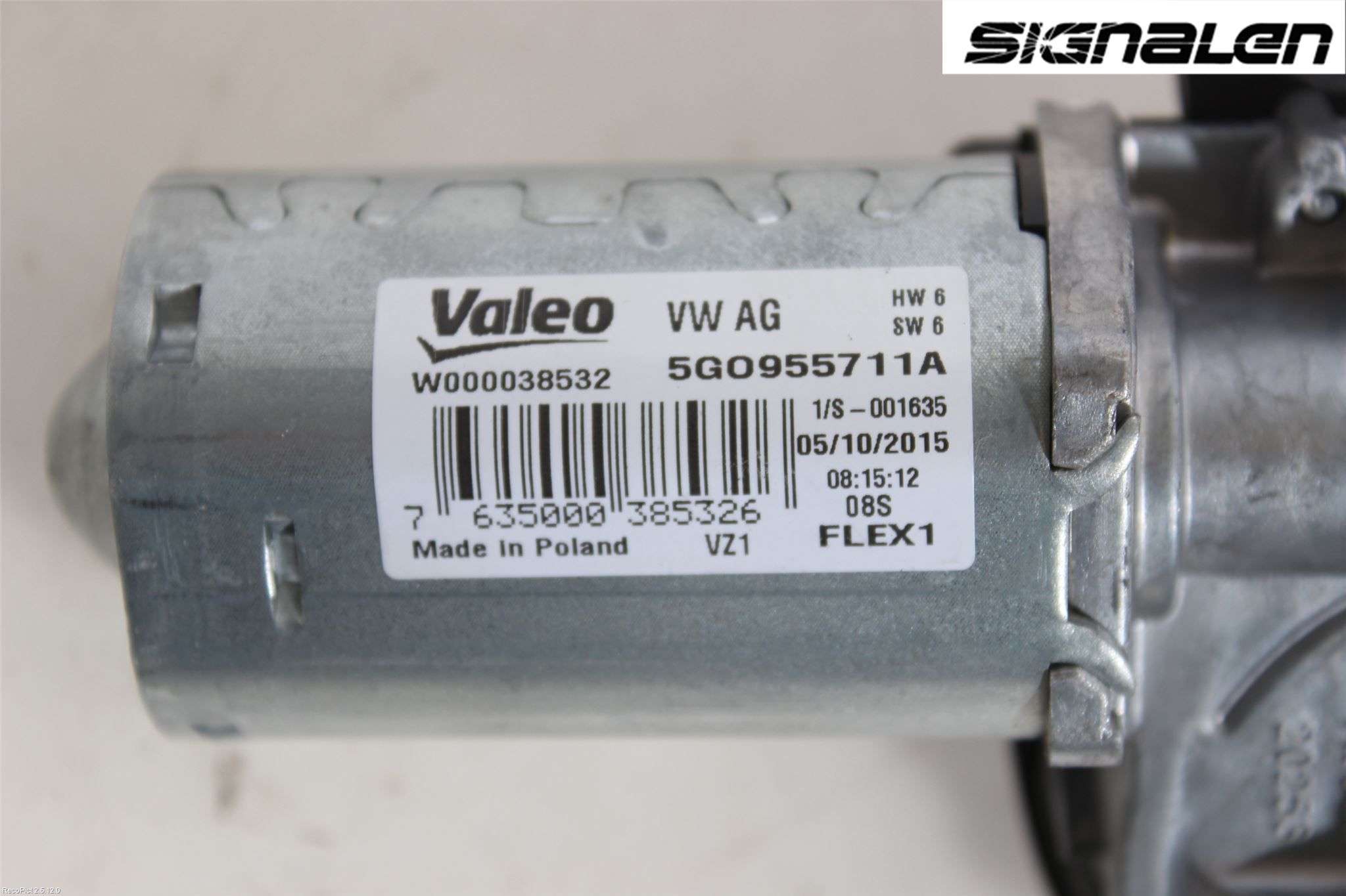 Volkswagen VW GOLF / E-GOLF VII 13-20 Viskermotor Bakluke