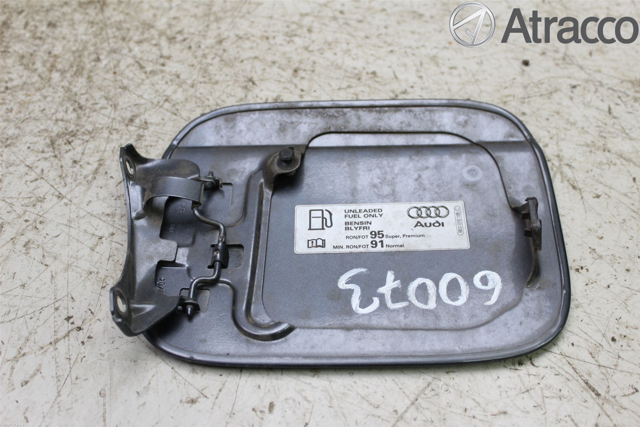 Audi A4/S4 05-07 Drivstoff Tankluke