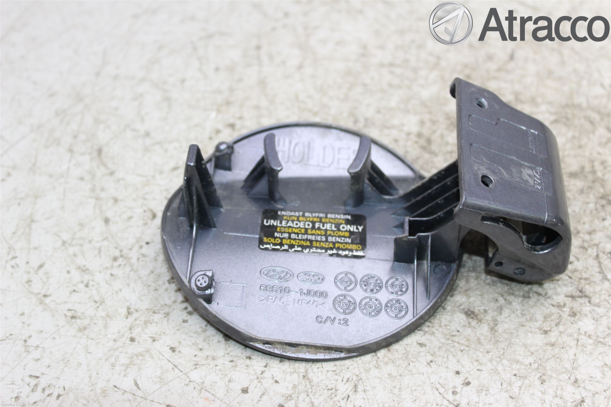 Hyundai i20 PB 09-14 Drivstoff Tankluke