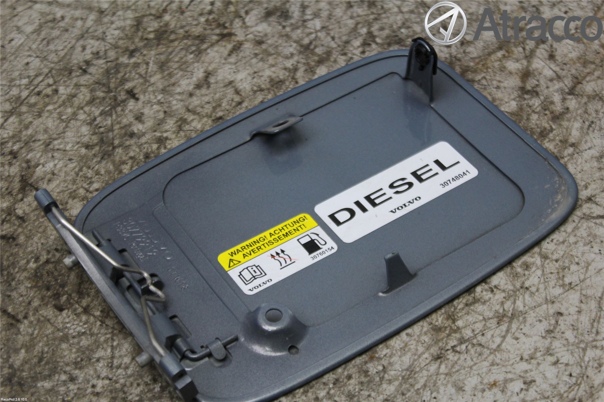 Volvo V50 08-12 Drivstoff Tankluke