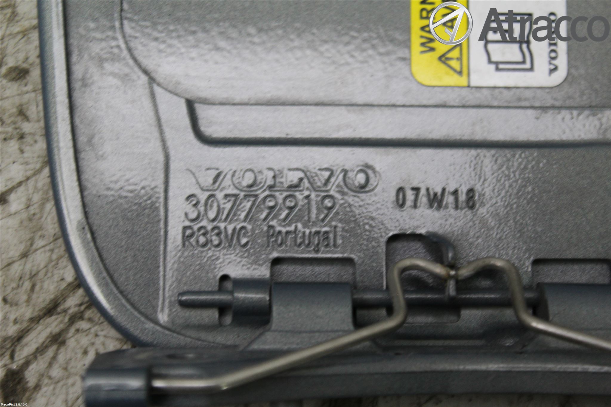 Volvo V50 08-12 Drivstoff Tankluke
