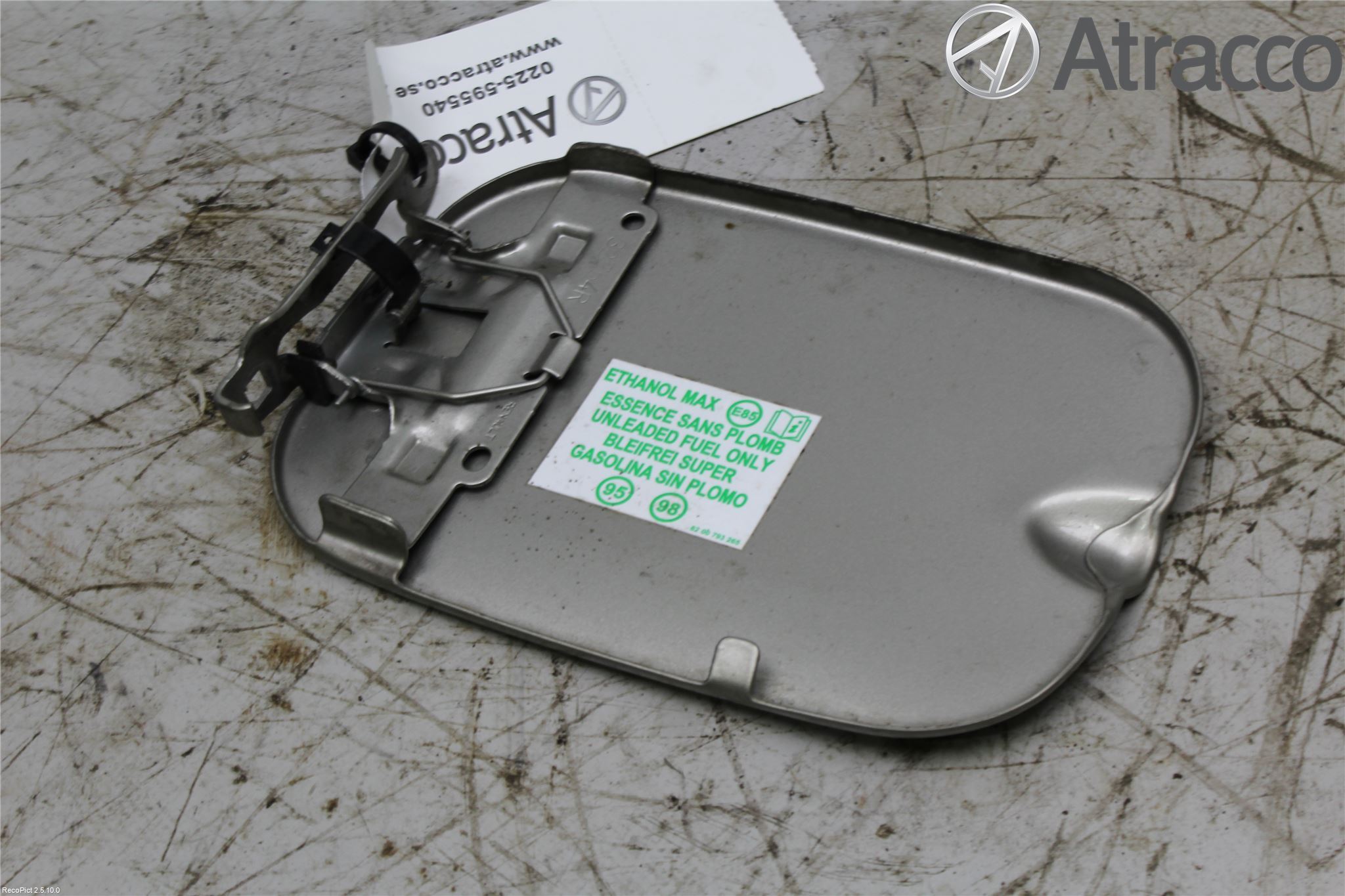Dacia SANDERO 09-13 Drivstoff Tankluke