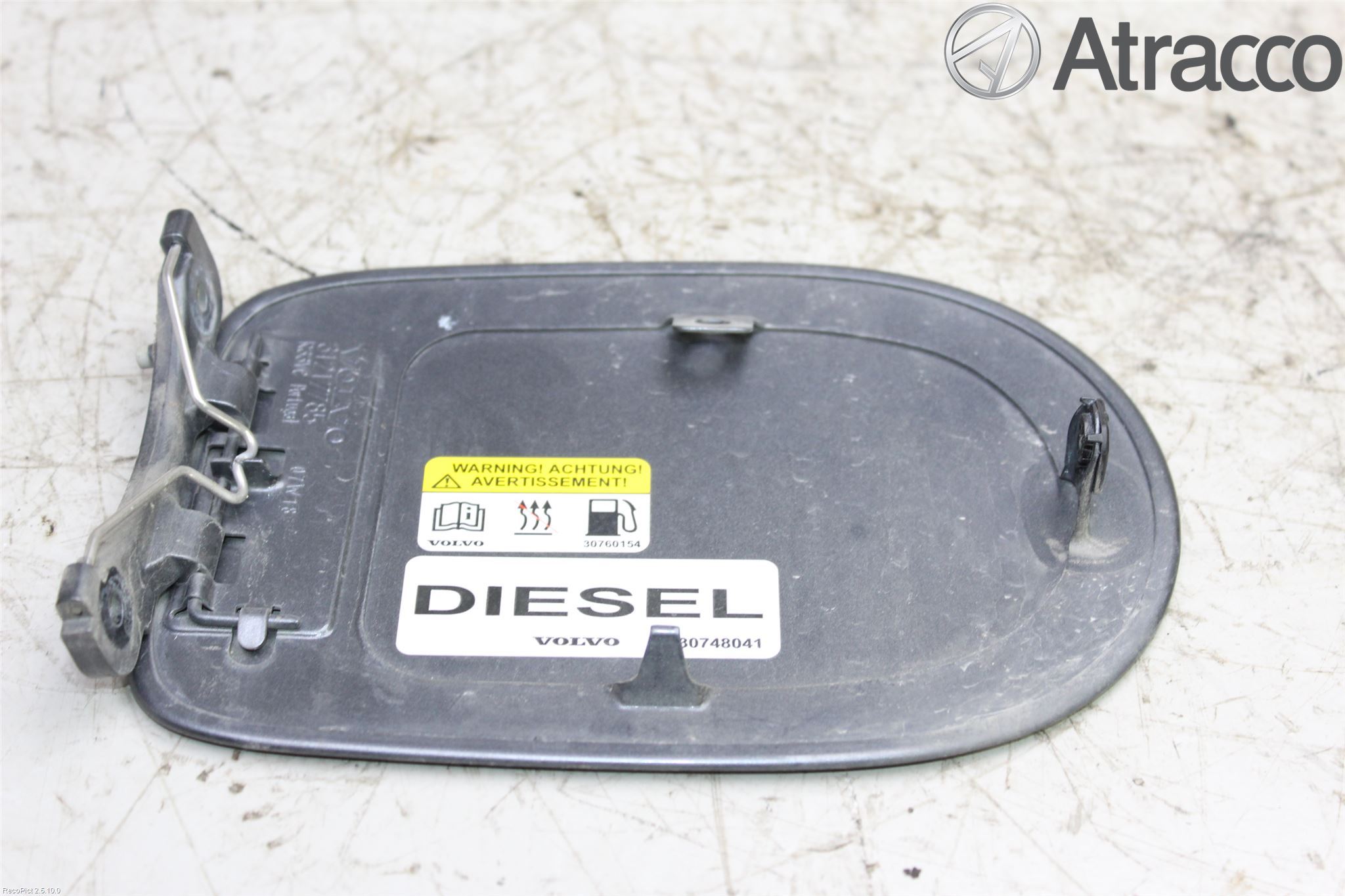 Volvo C30 07-10 Drivstoff Tankluke
