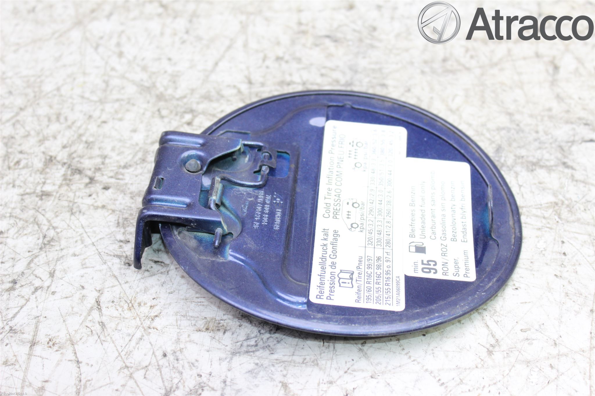 Volkswagen VW SHARAN      01-10 Drivstoff Tankluke