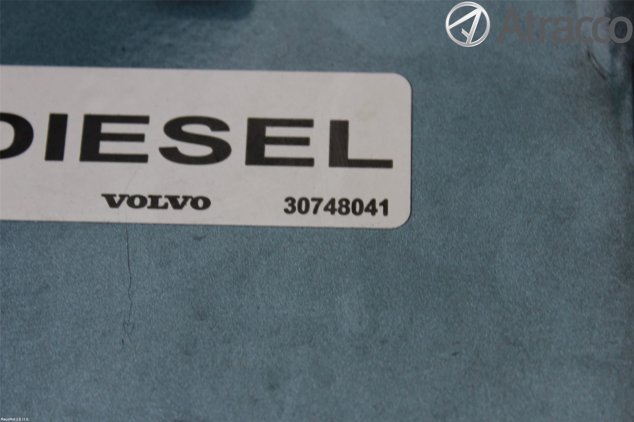 Volvo V50 04-07 Drivstoff Tankluke