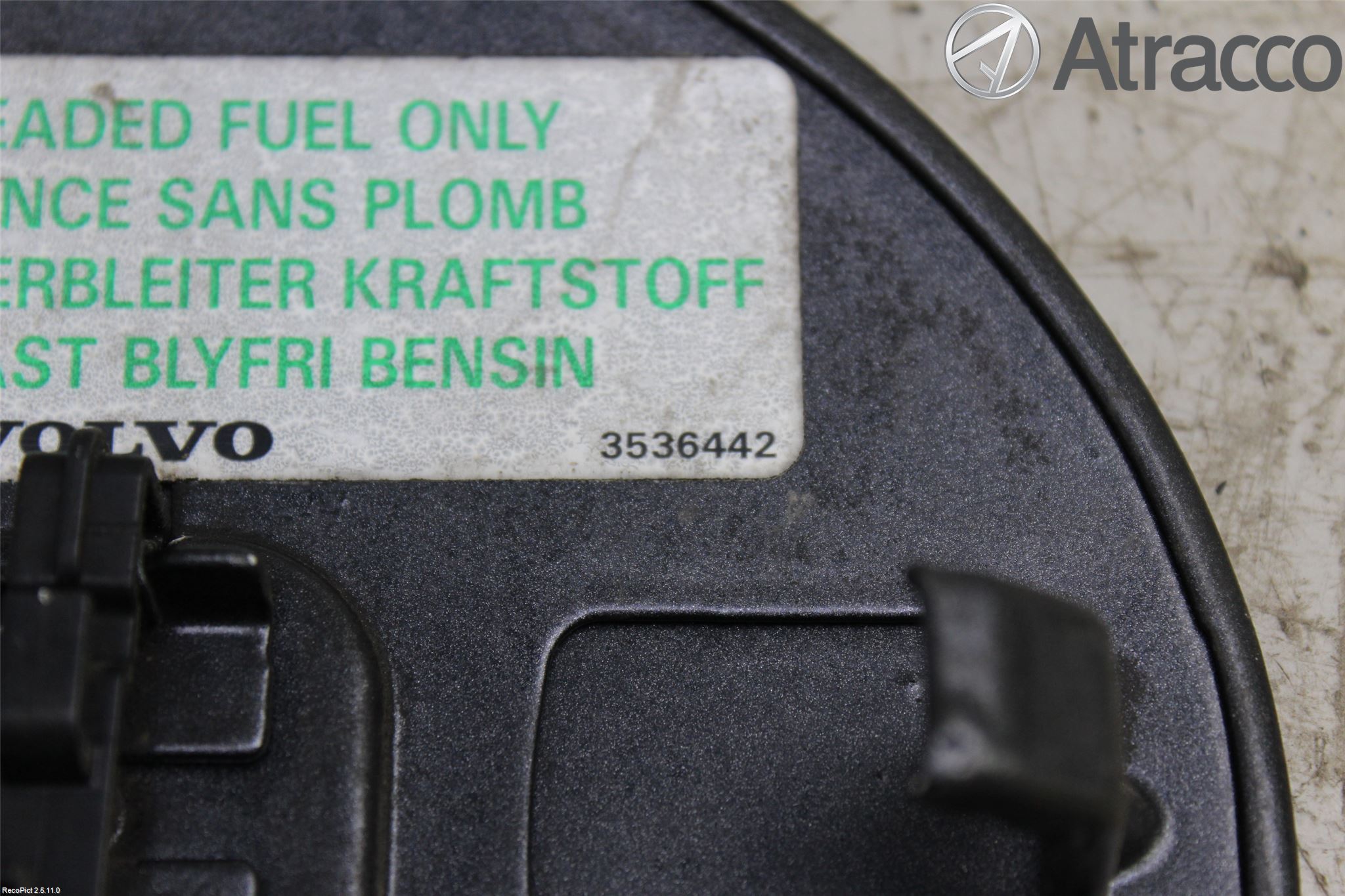 Volvo C70 98-05 Drivstoff Tankluke