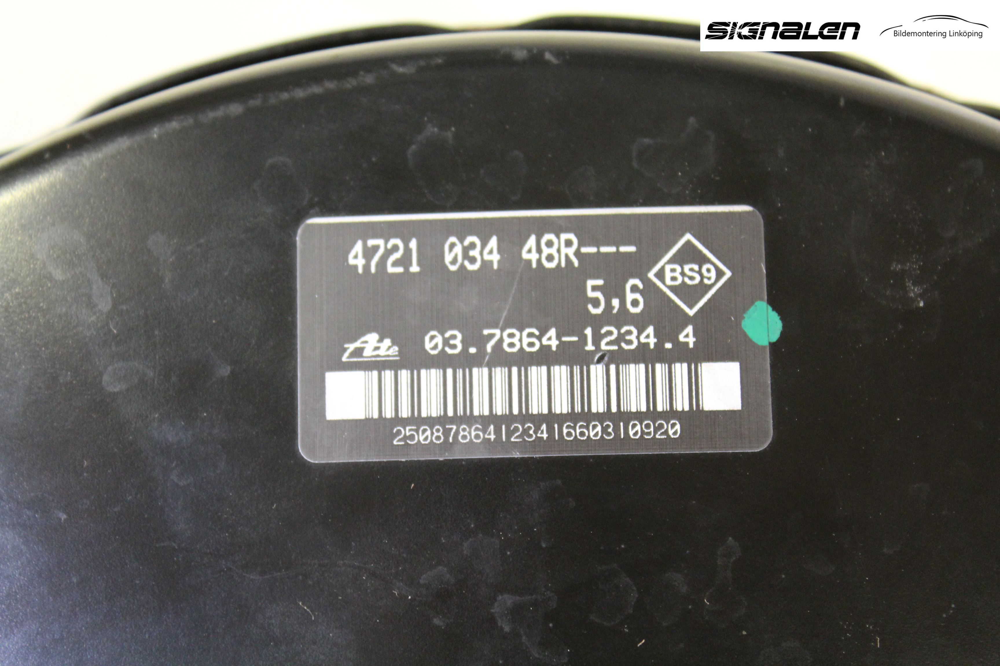 Renault CLIO III  09-12 Bremseservo