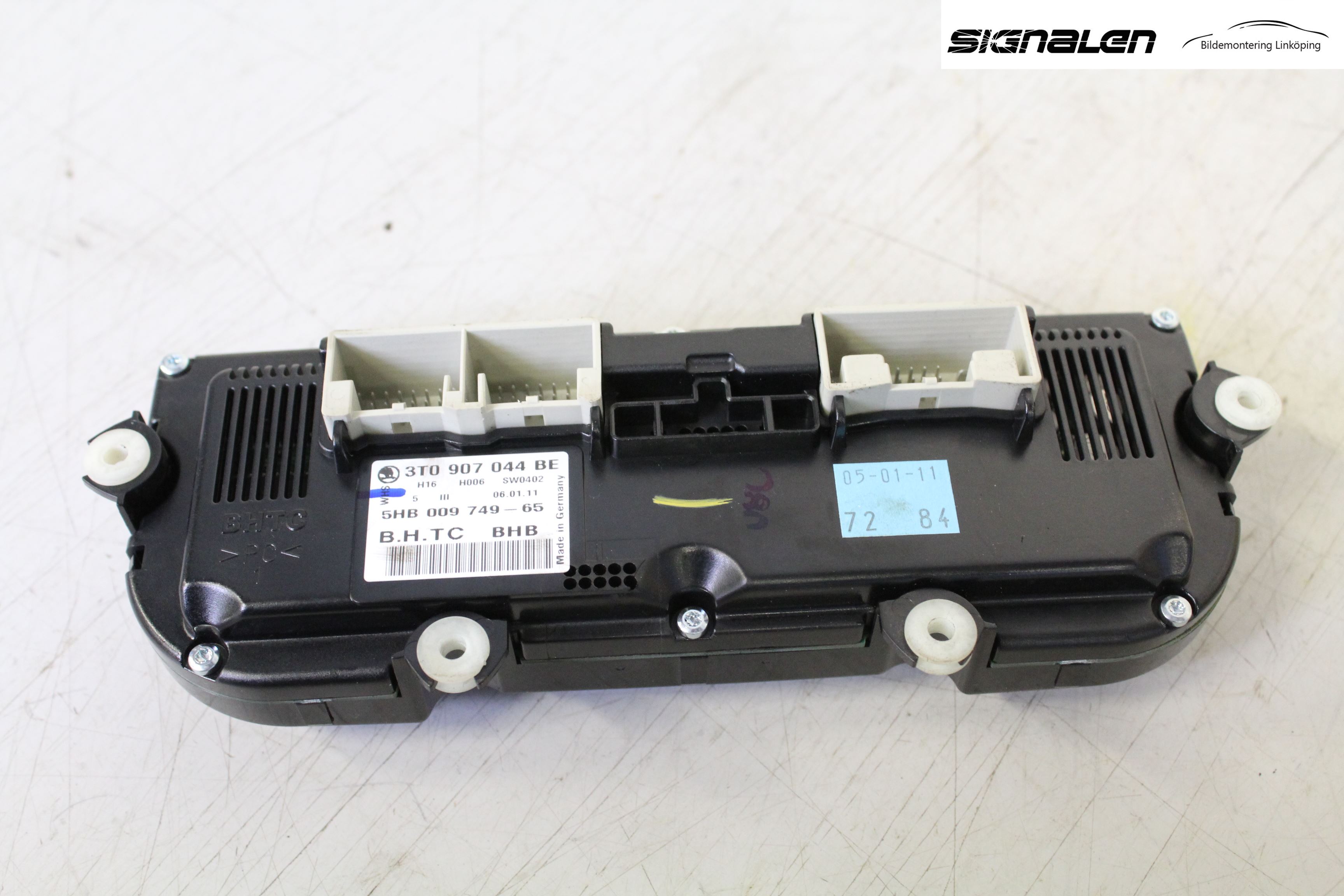 Skoda OCTAVIA (1Z) 05-13 Varme Ac Betjening-Display