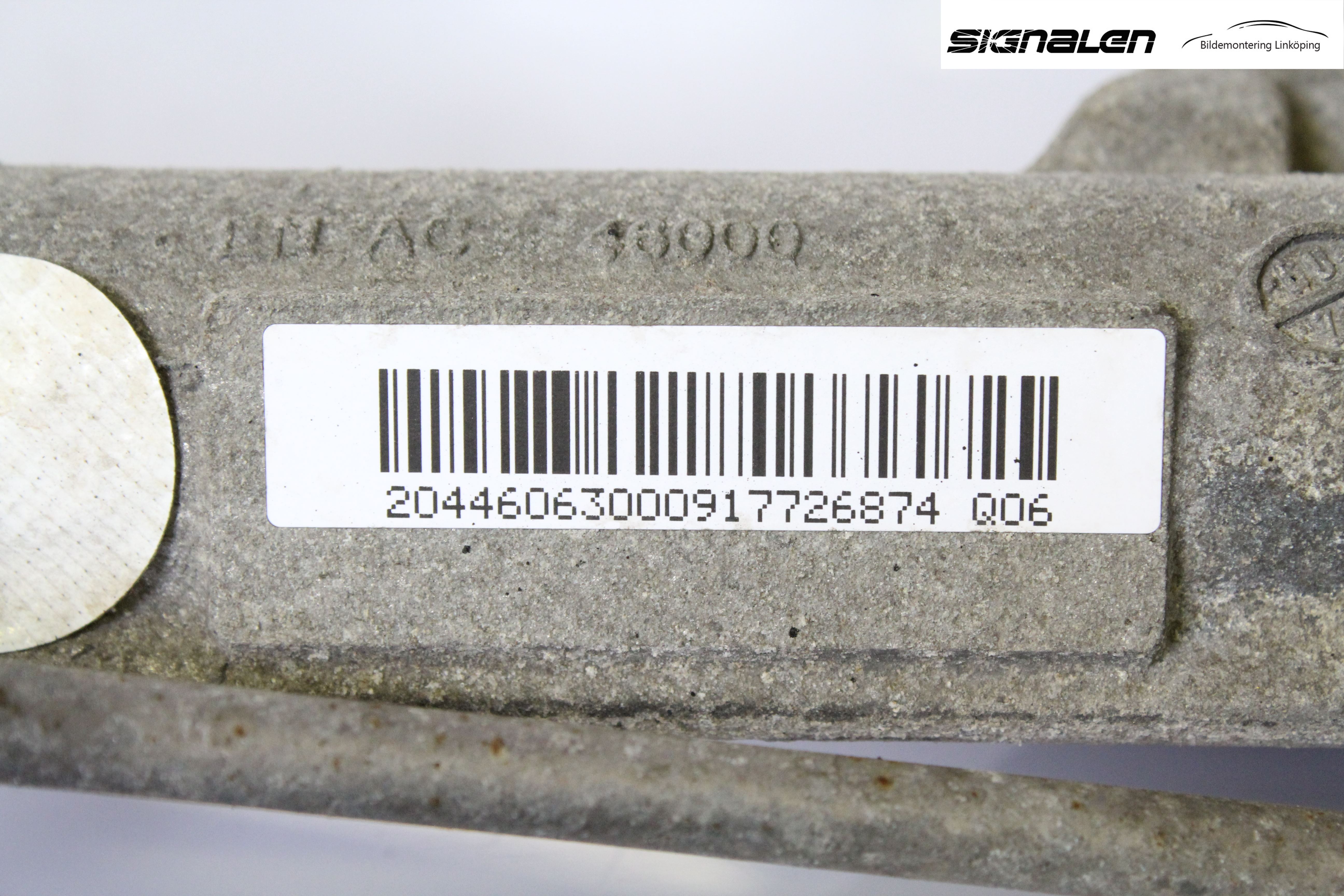 Mercedes-Benz MB C-KLASS (W204) 07-15 Servo Snekke - Tannstang