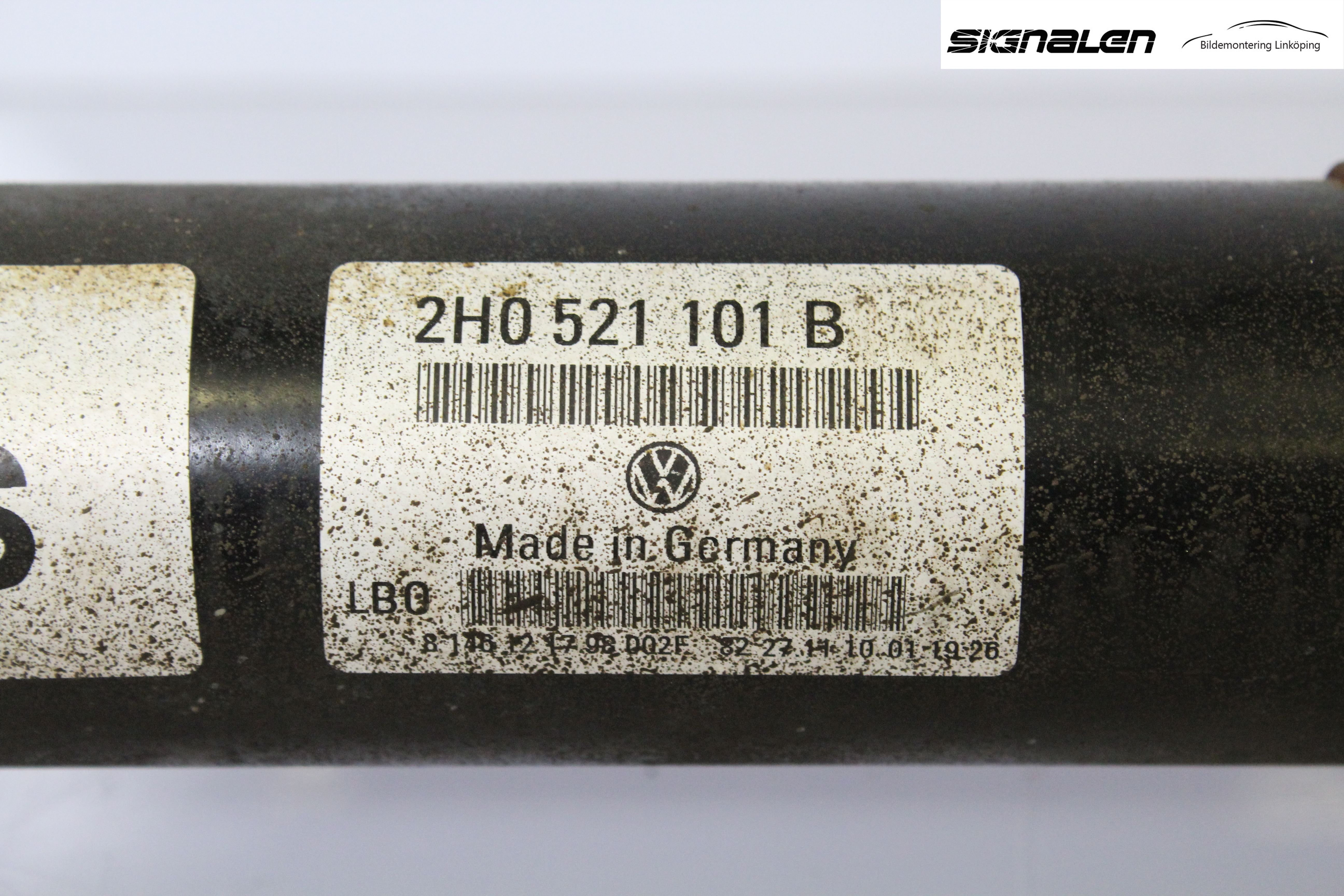 Volkswagen VW AMAROK 2H 10-22 Mellomaksel Fremre 4Wd