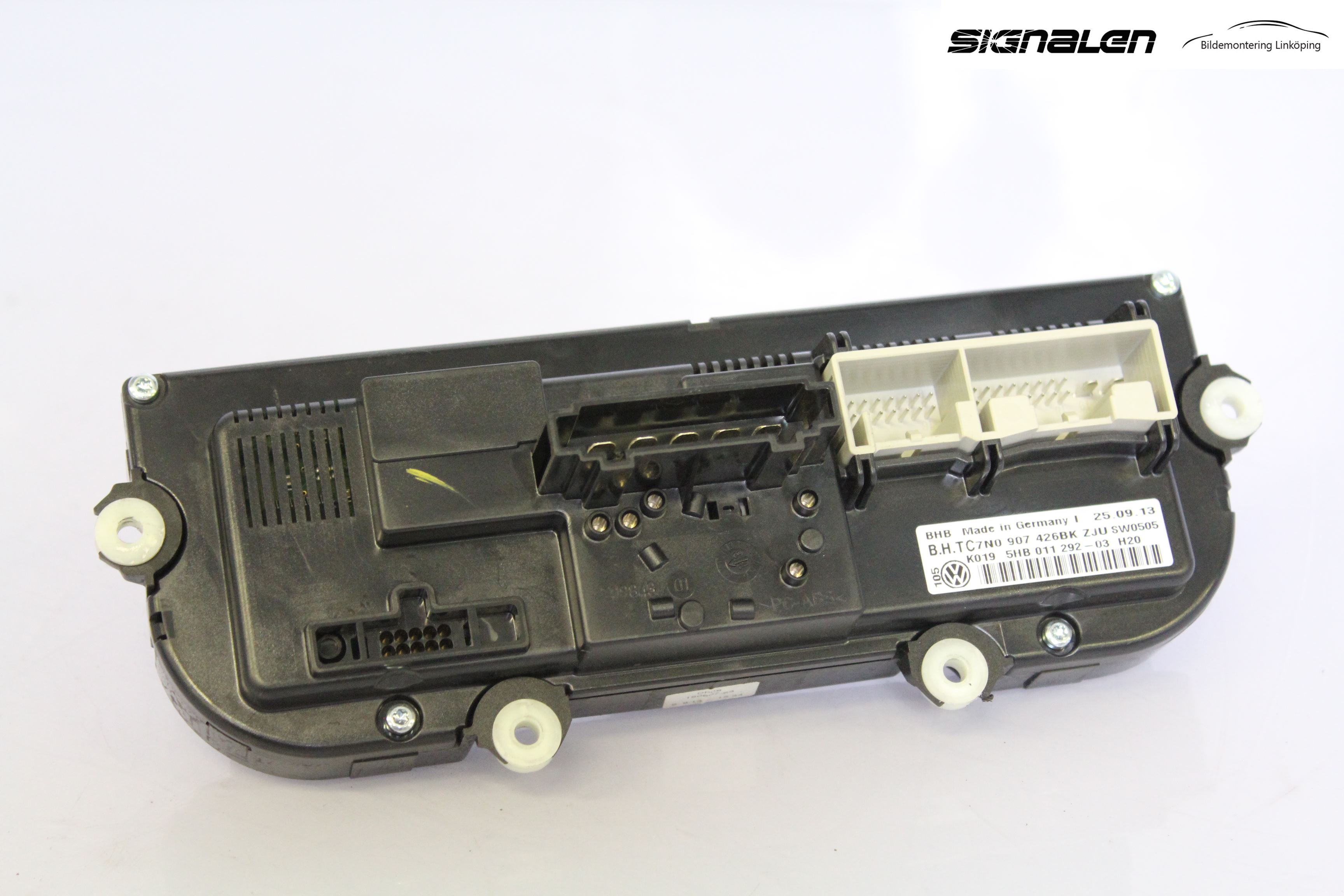 Volkswagen VW CADDY 11-15 Varme Ac Betjening-Display