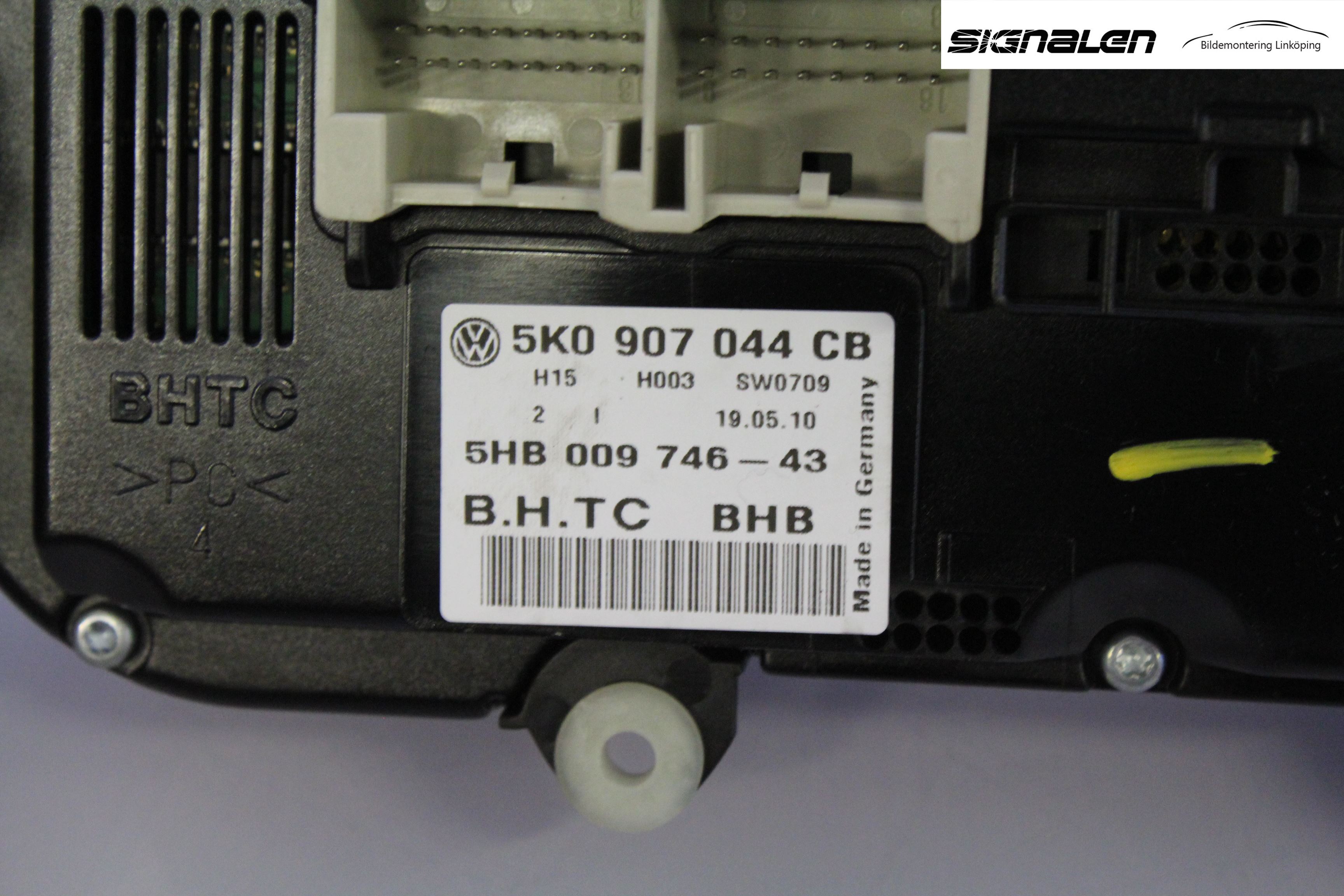 Volkswagen VW PASSAT 05-11 Varme Ac Betjening-Display
