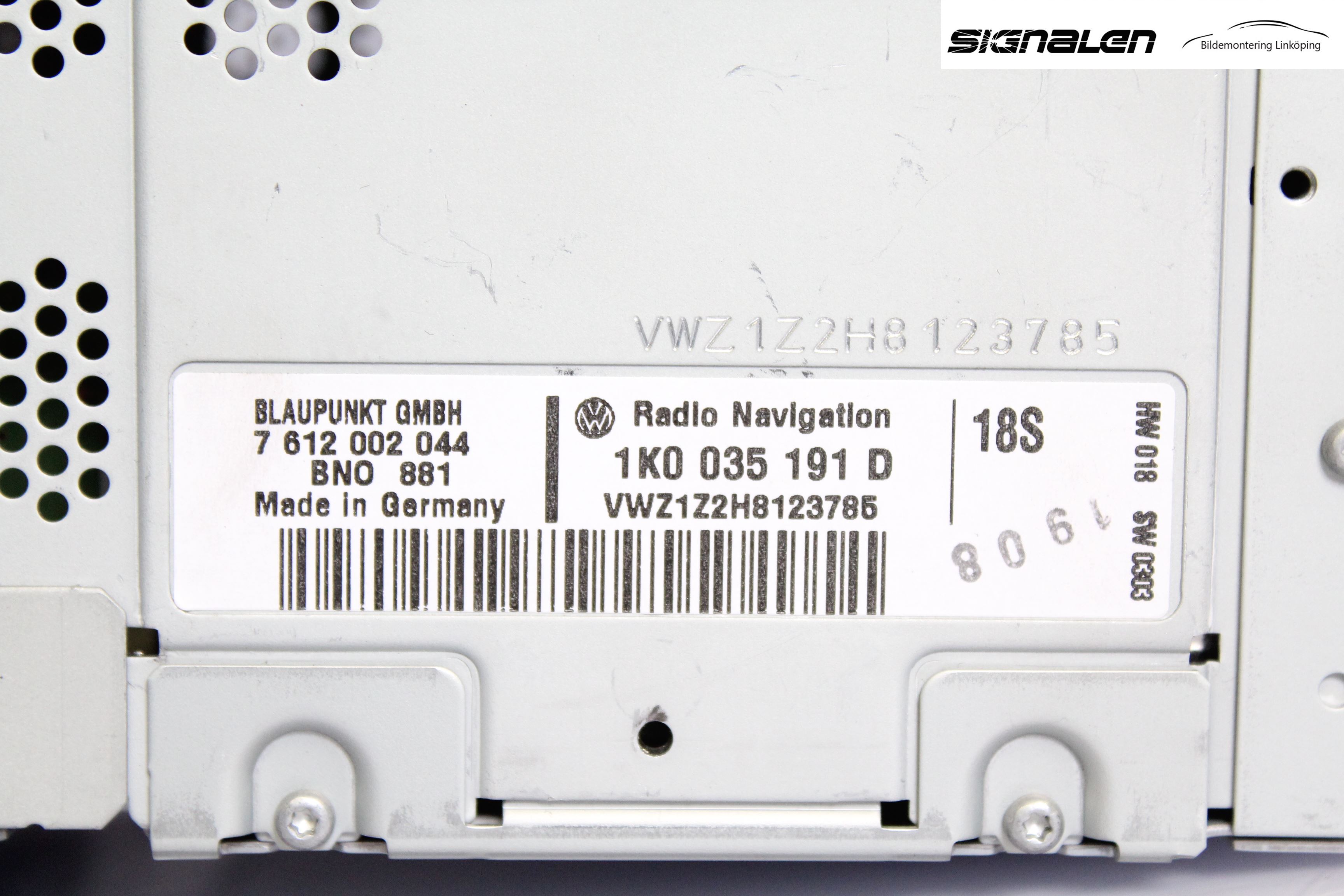 Volkswagen VW PASSAT 05-11 Stereo Radio Med Cd