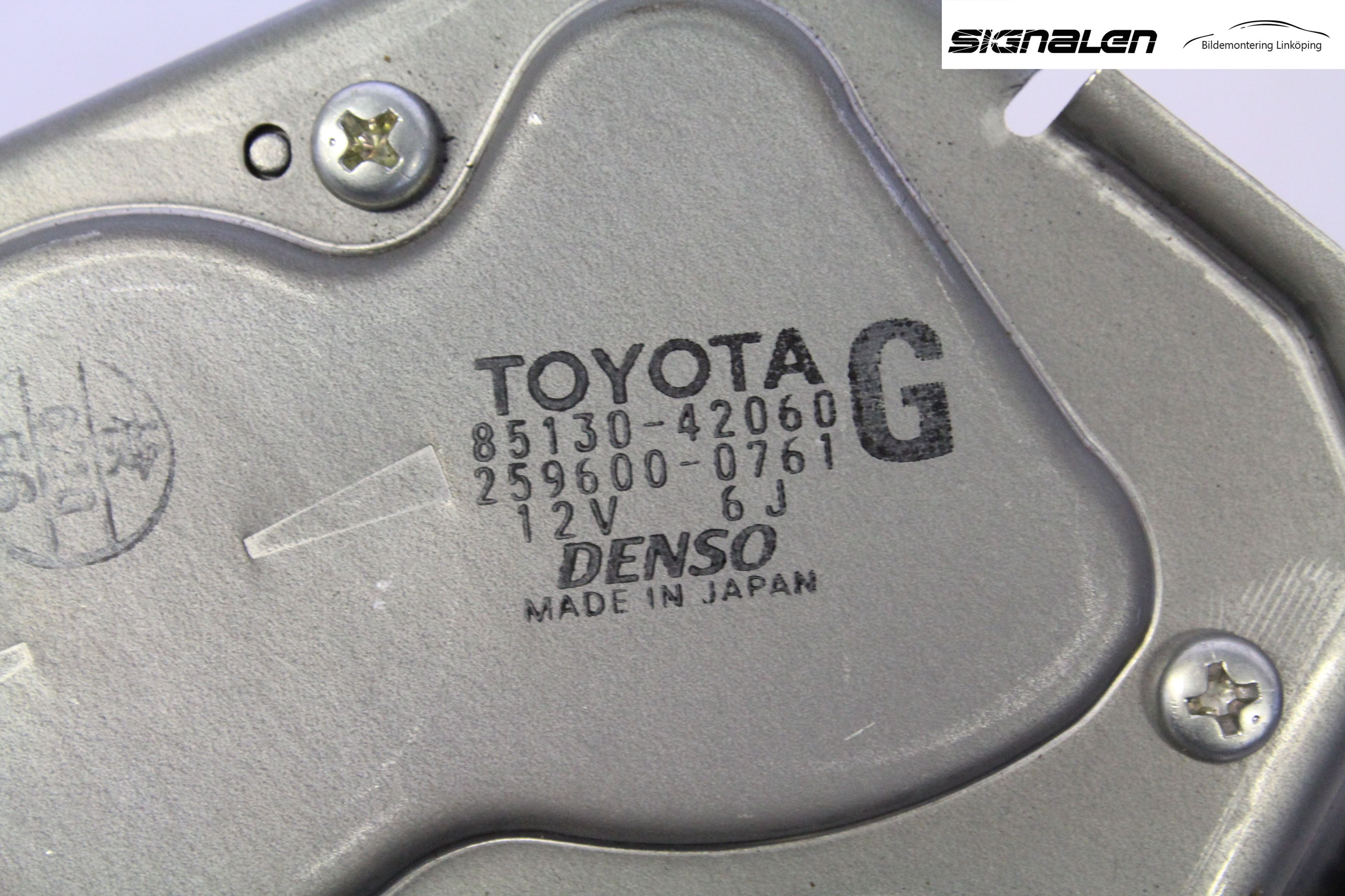 Toyota RAV 4 06-12 Viskermotor Bakluke