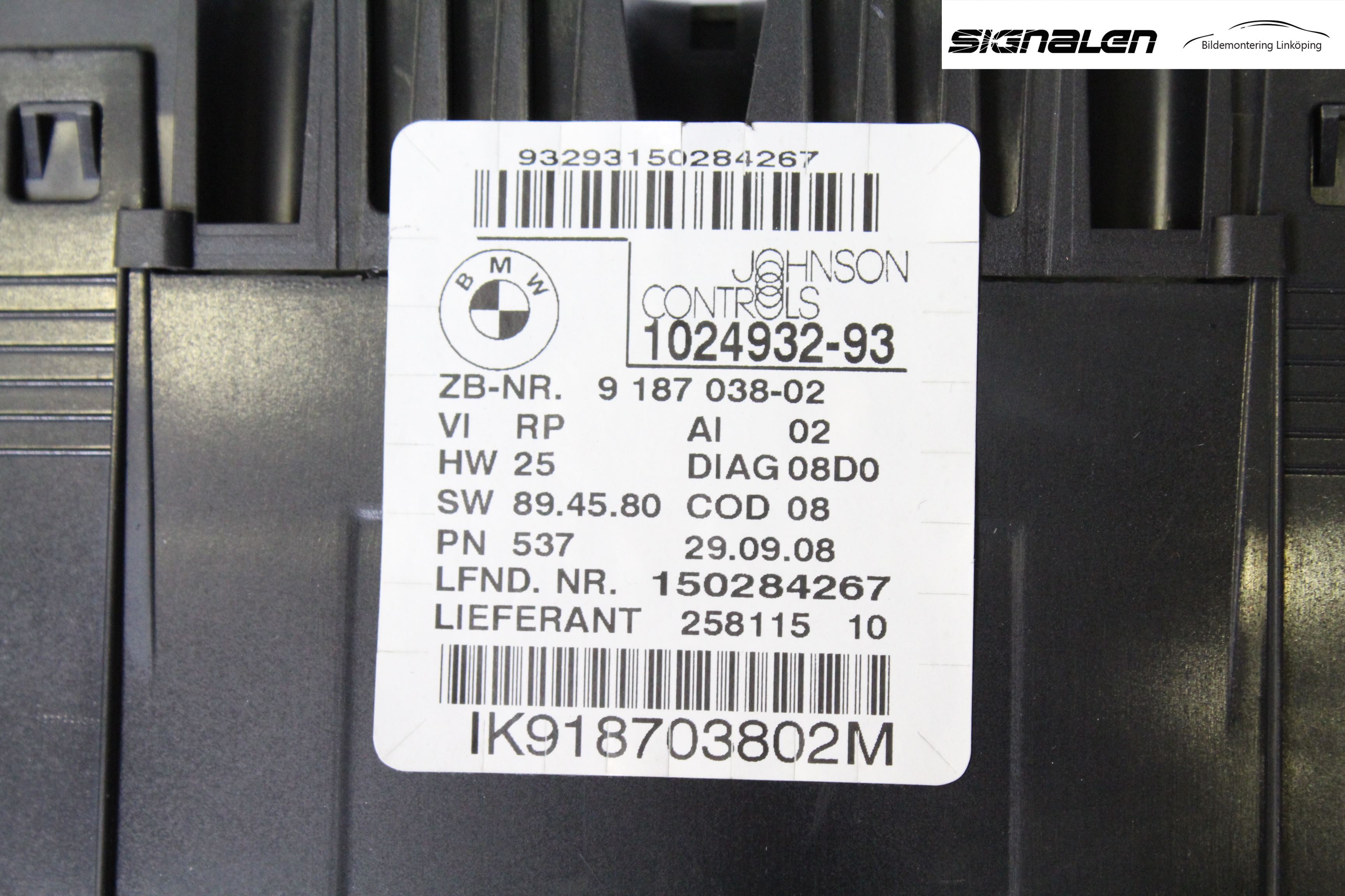 BMW 1 E87/81 5D/3D 03-11 Instr Kombinert