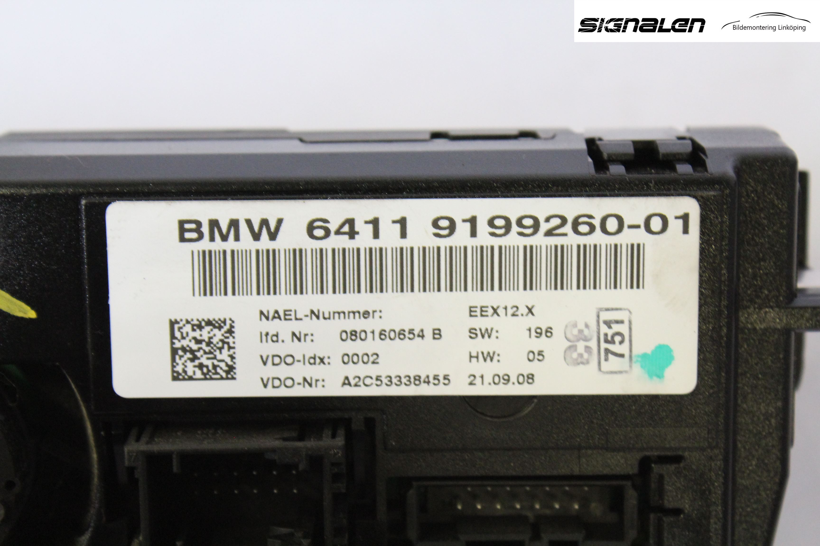 BMW 1 E87/81 5D/3D 03-11 Varme Ac Betjening-Display