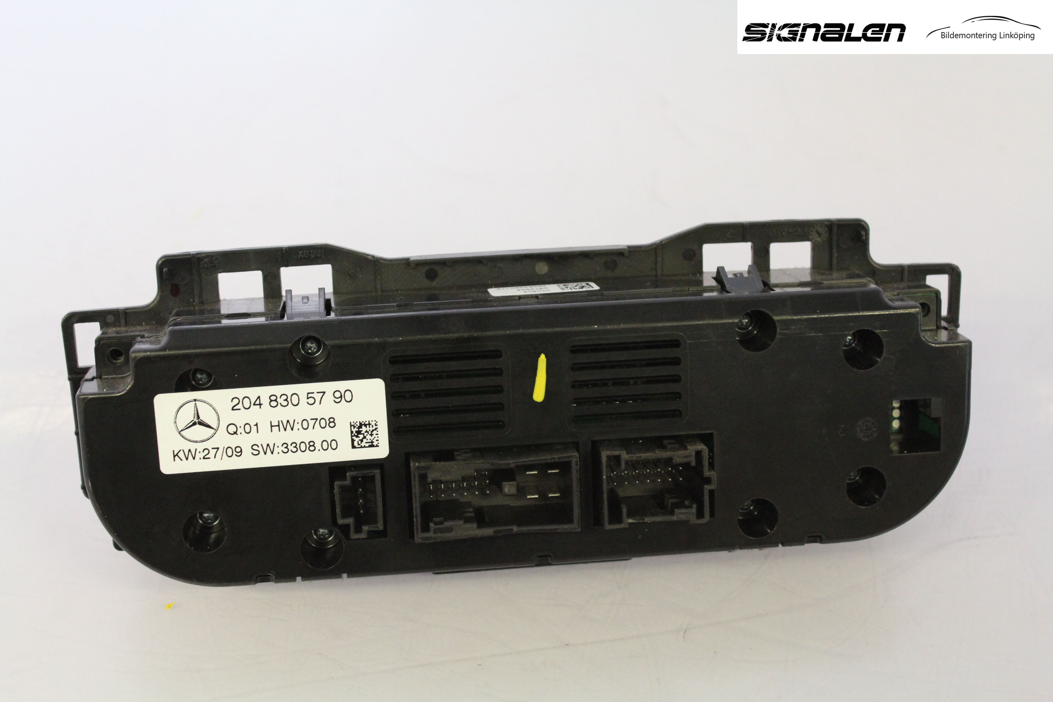 Mercedes-Benz MB C-KLASS (W204) 07-15 Varme Ac Betjening-Display