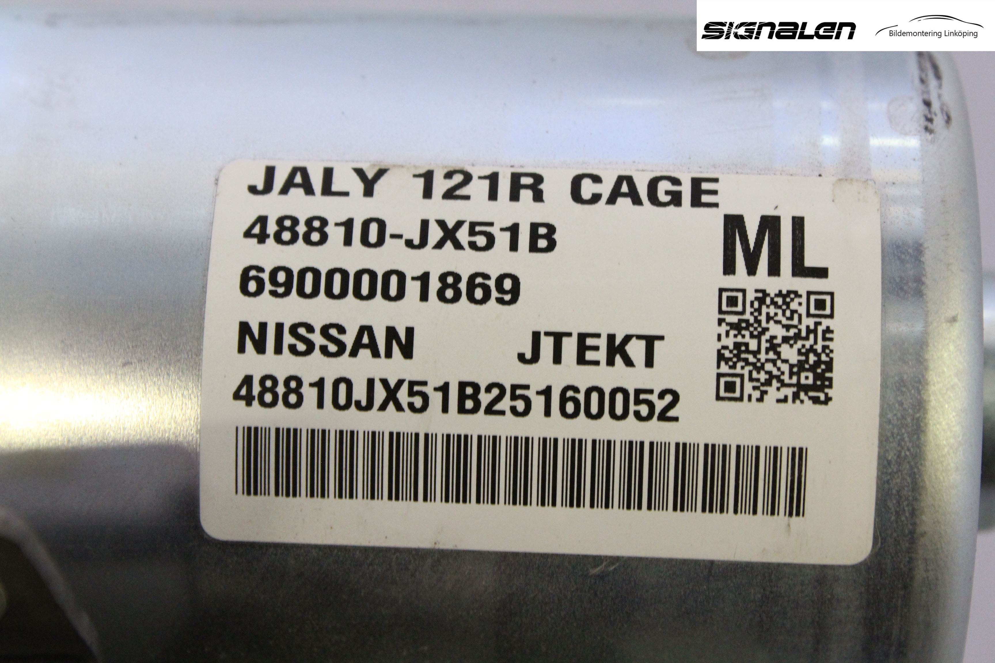 Nissan NV200/NV200 COMBI Rattakselaggregat Innebygd Servo