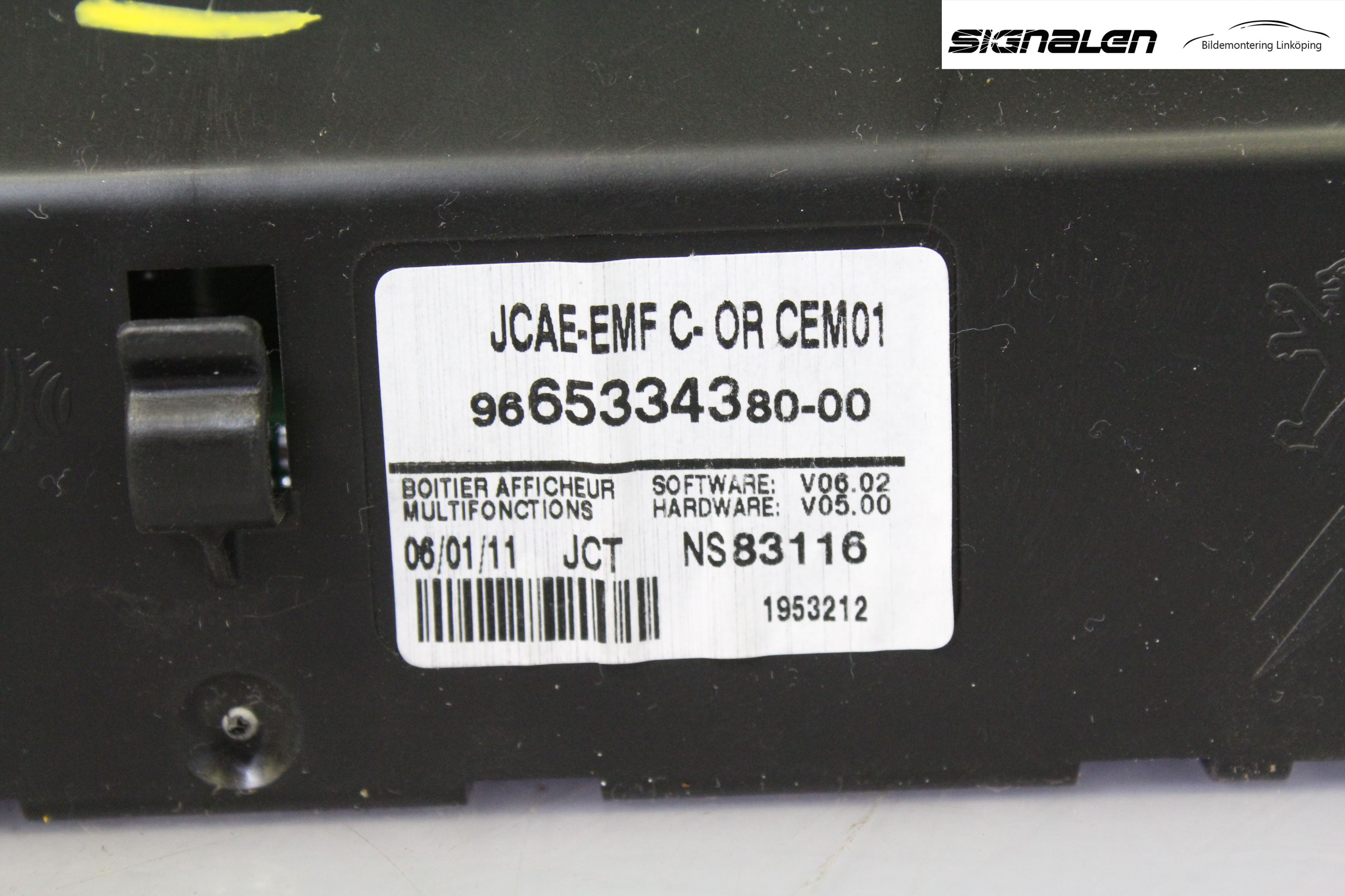 Citroen C4 II 11-18 Kjørecomputer