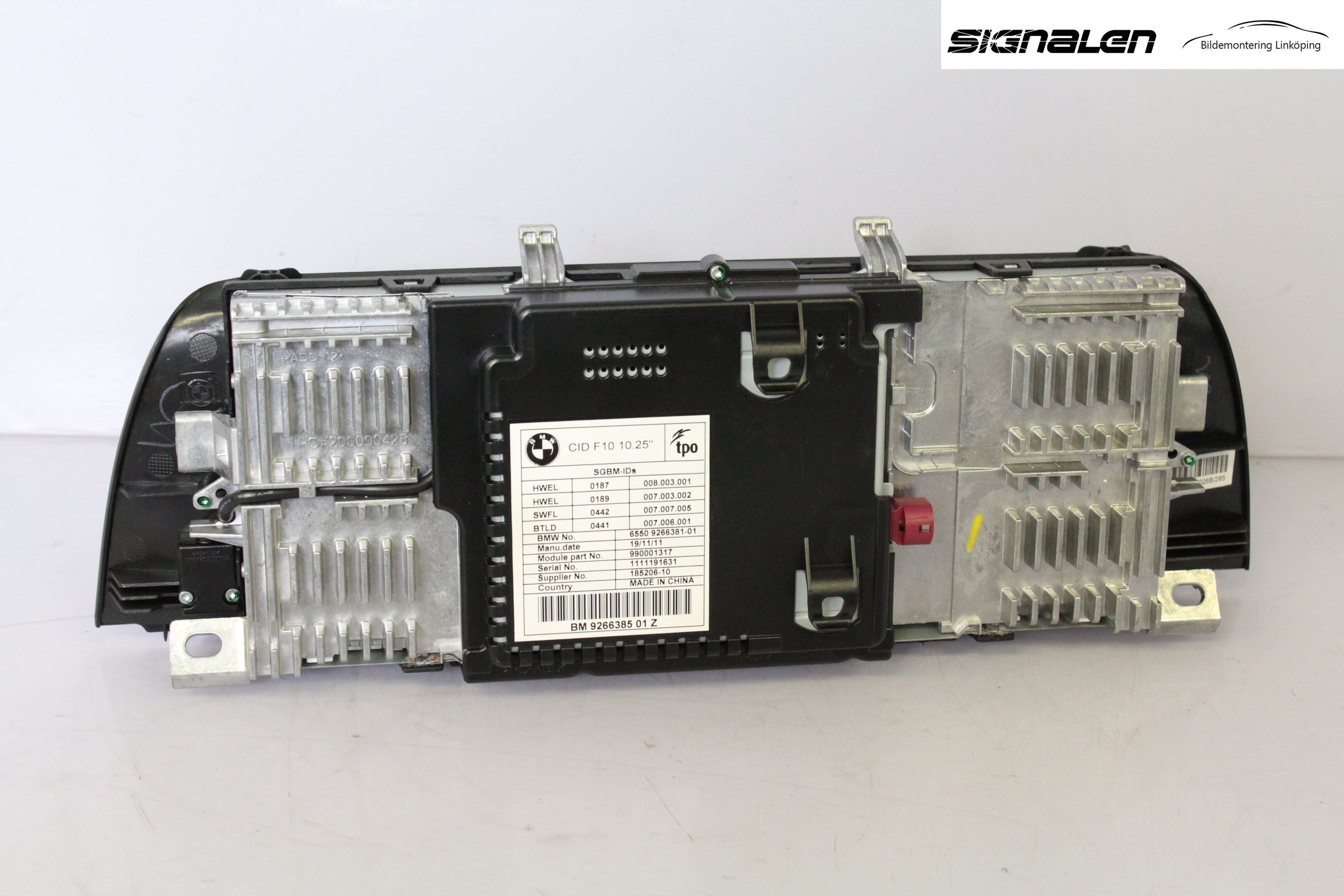 BMW 5 F10/F11/F18 09-17 Kjørecomputer