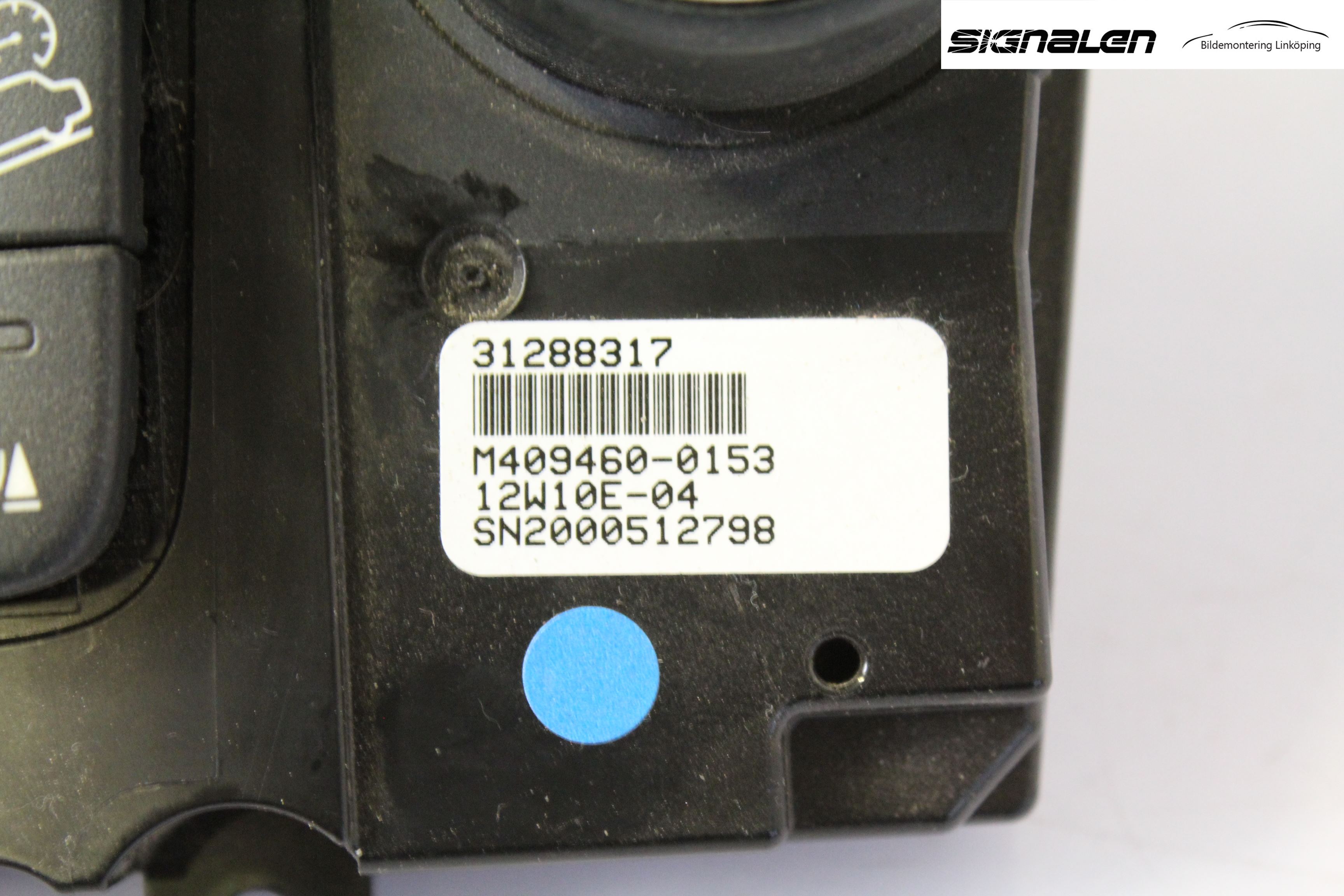 Volvo XC70 08-13 Varme Ac Betjening-Display