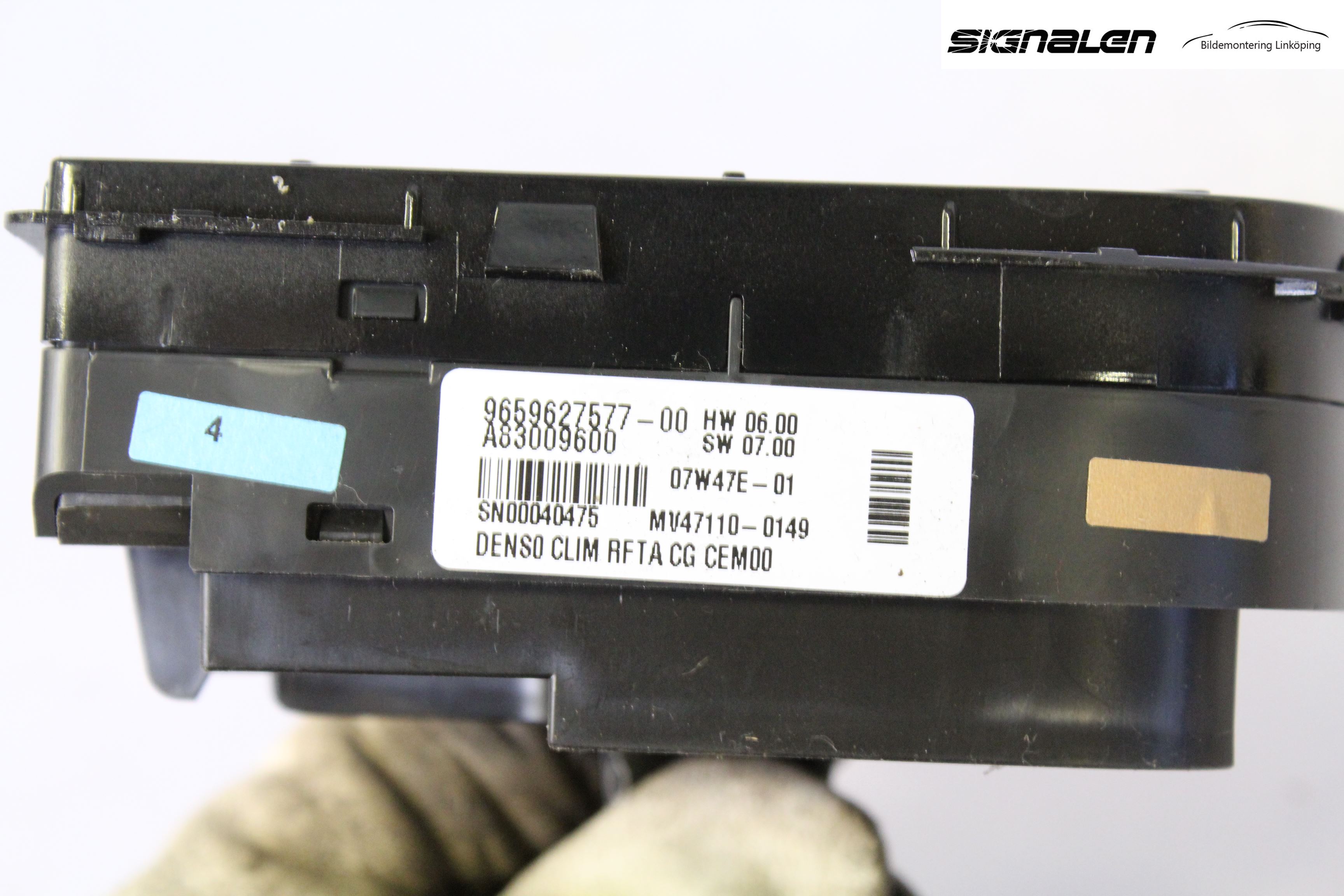 Citroen C4 GRAND PICASSO 07-13 Varme Ac Betjening-Display