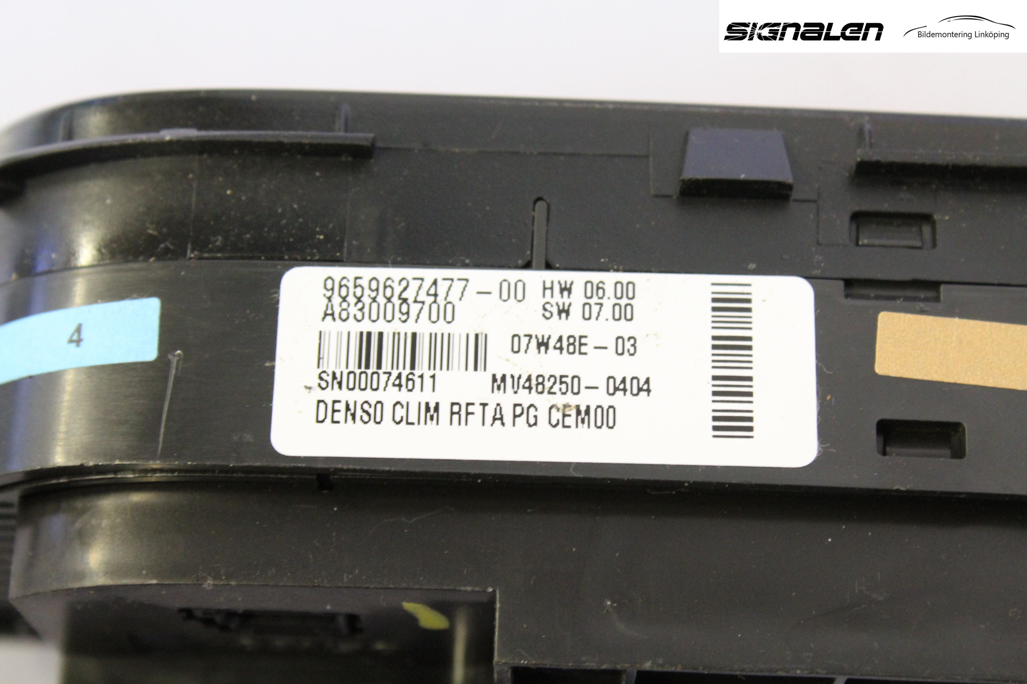 Citroen C4 GRAND PICASSO 07-13 Varme Ac Betjening-Display