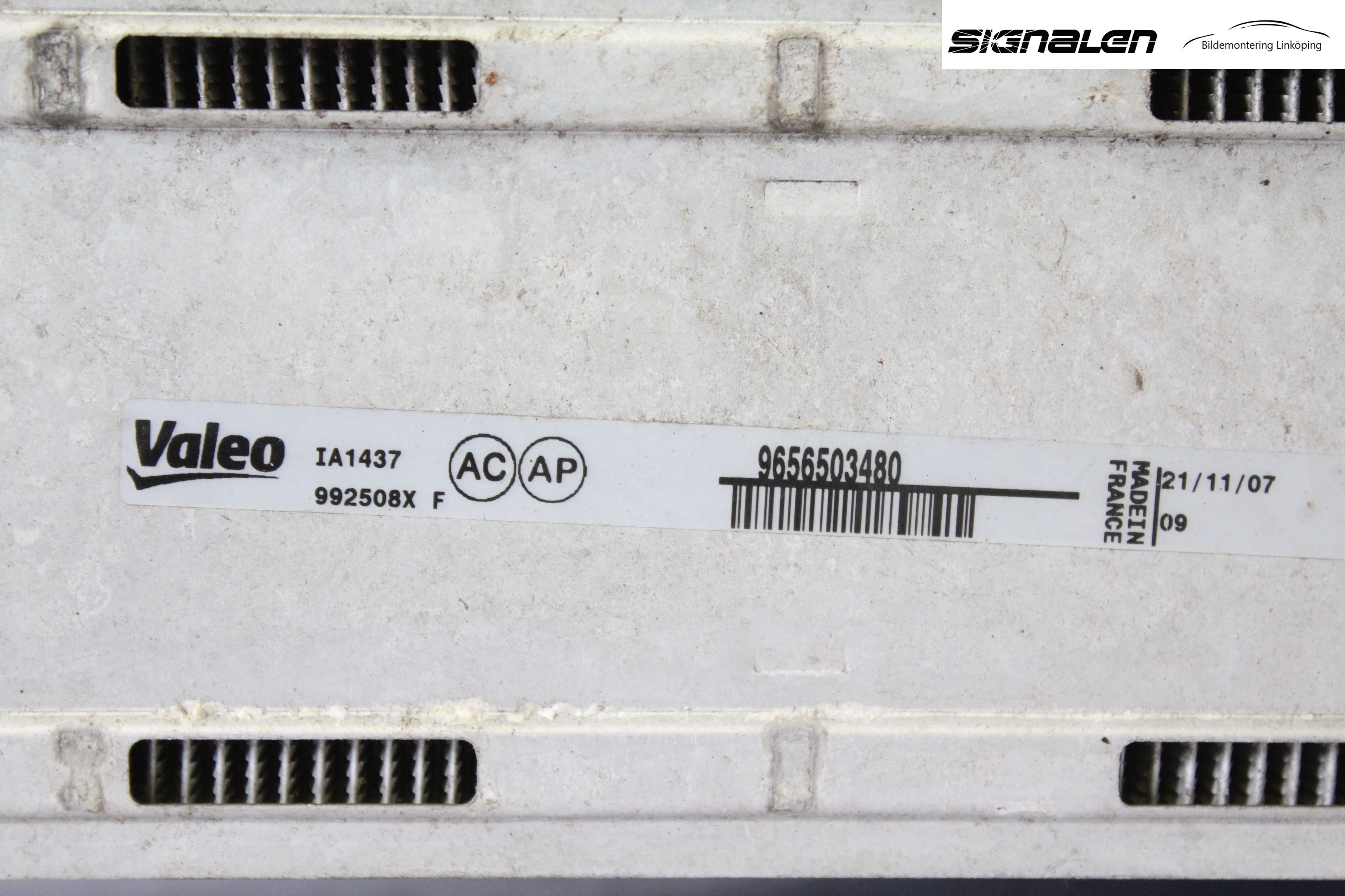 Peugeot 308 08-13 Intercooler Radiator