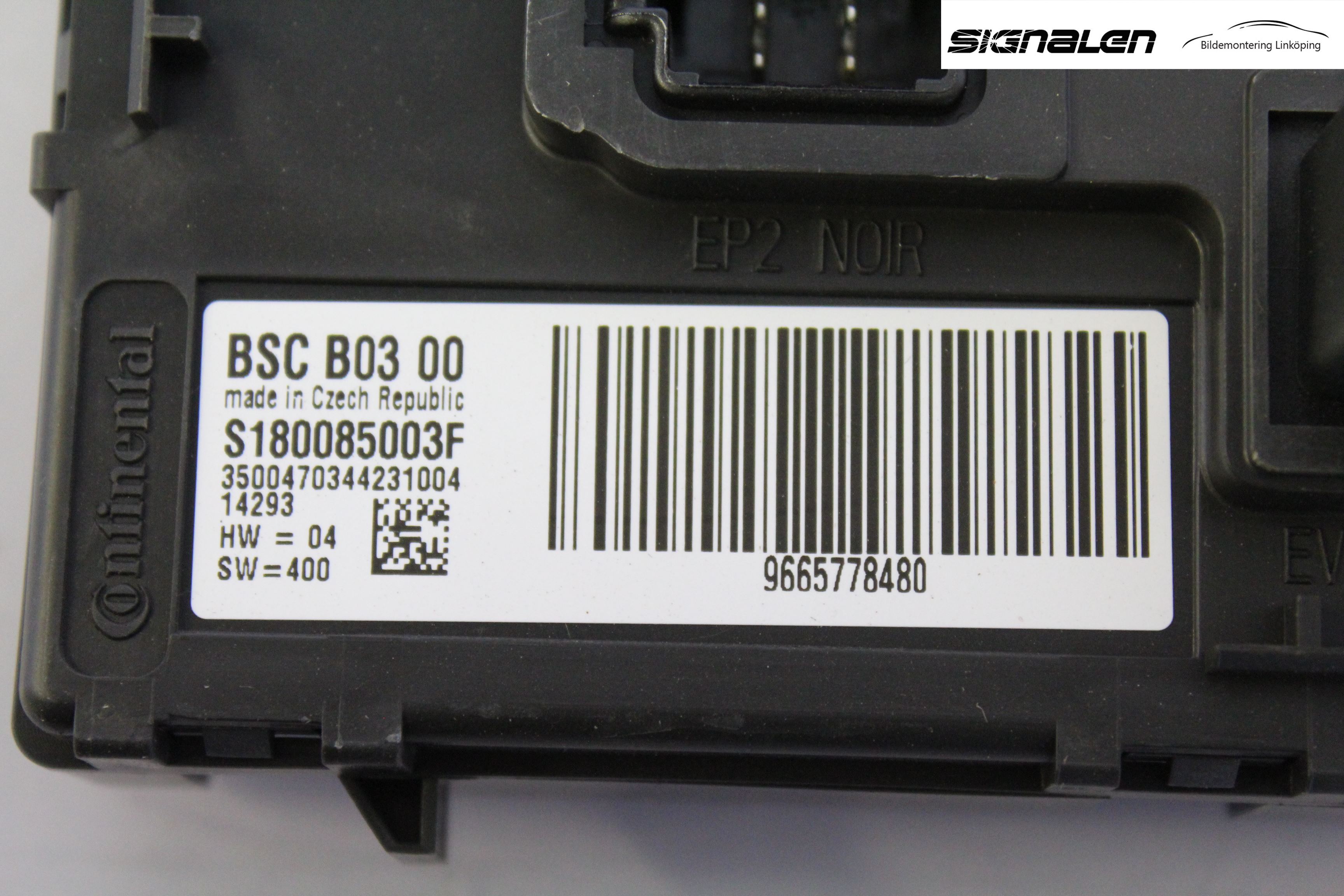 Fiat SCUDO 07-16 Styreenhet Tilhengerfeste