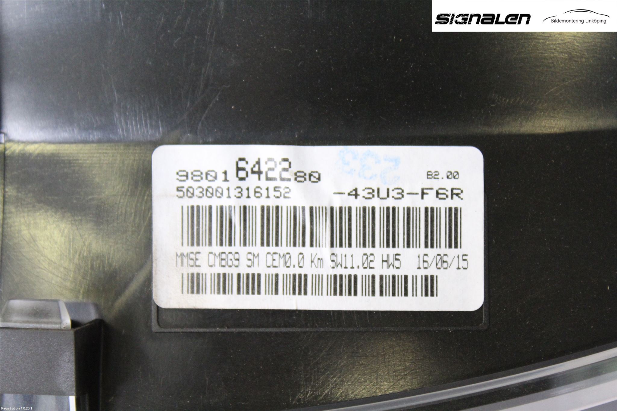 Fiat SCUDO 07-16 Instr Kombinert